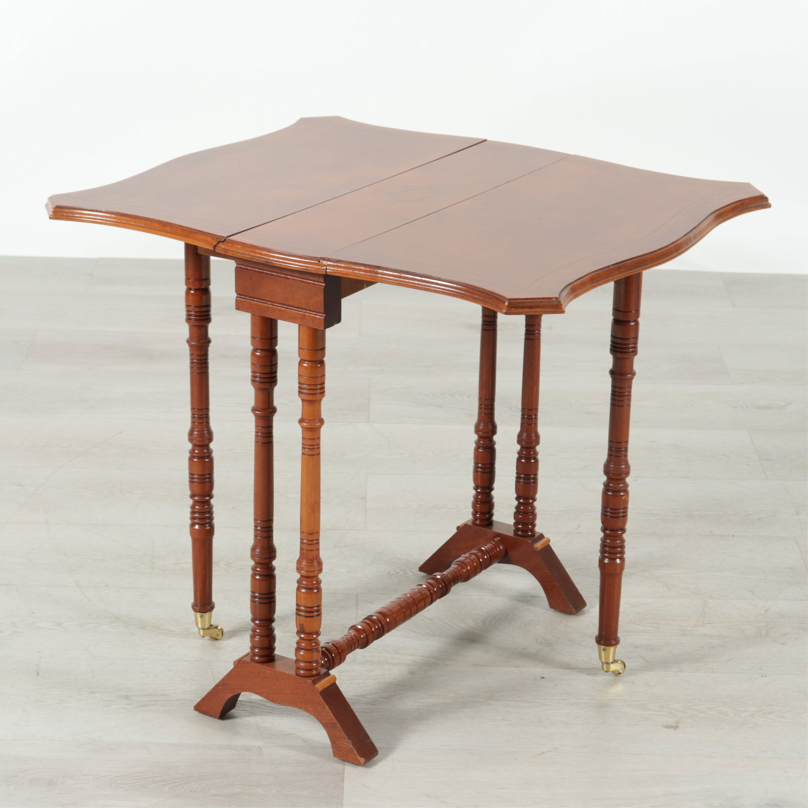 Drop-Leaf Table & Nesting Tables - 4