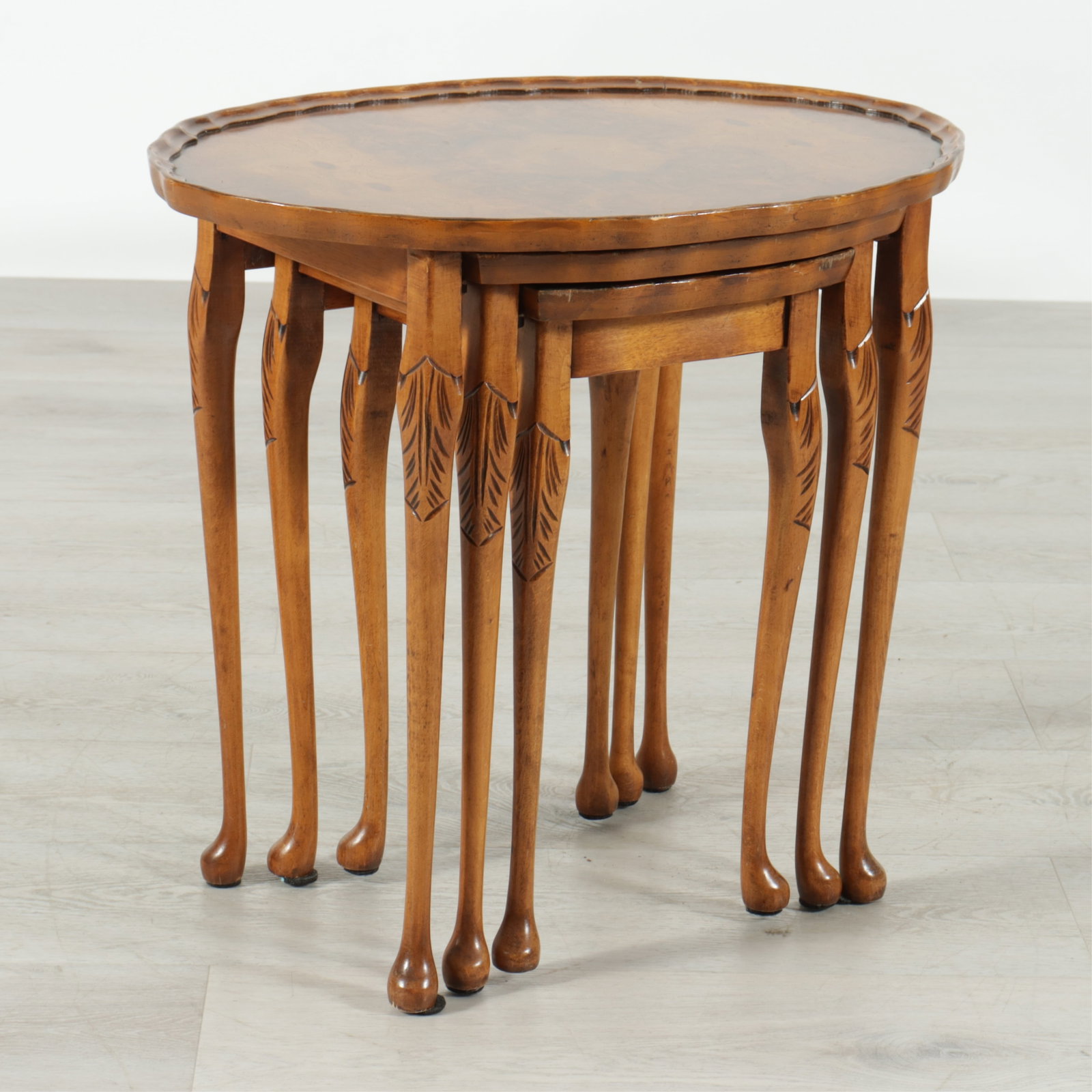 Drop-Leaf Table & Nesting Tables - 7