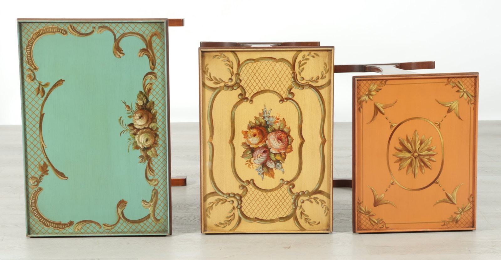 Regency Style Nesting Tables - 4