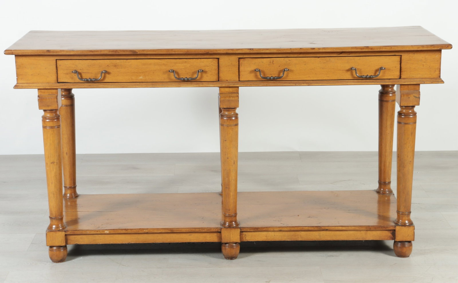 Classical Style Cherry Side Table - 2