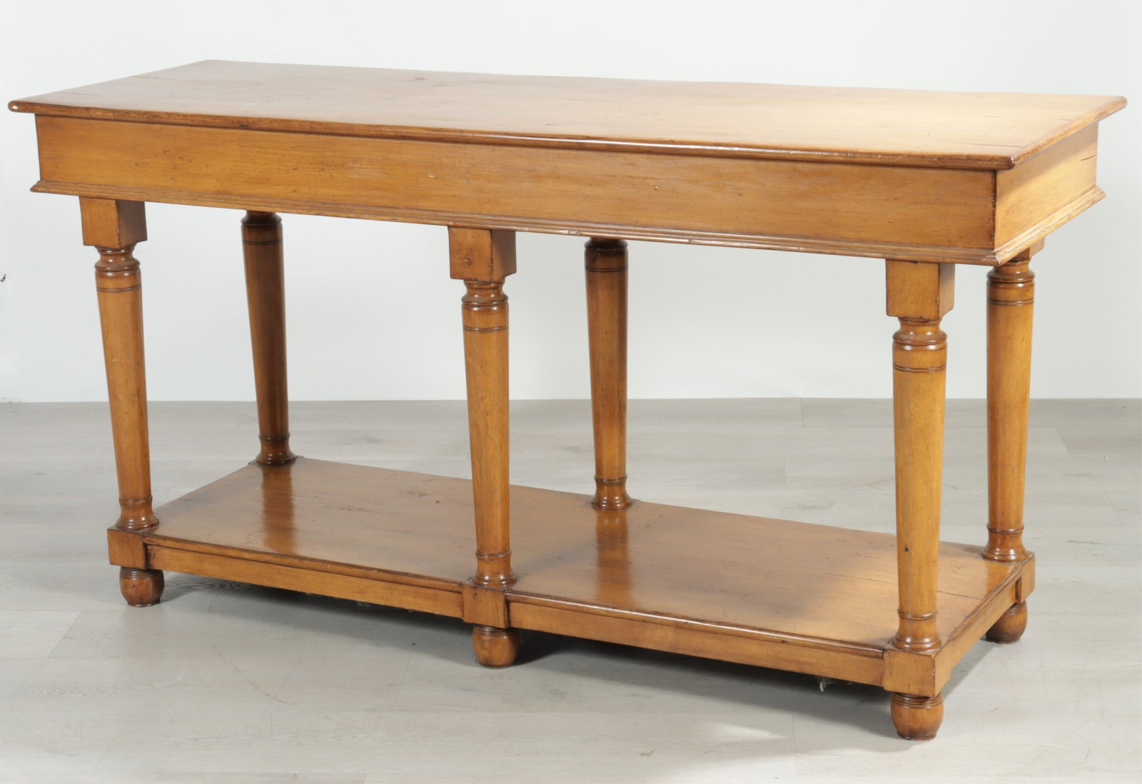 Classical Style Cherry Side Table - 5