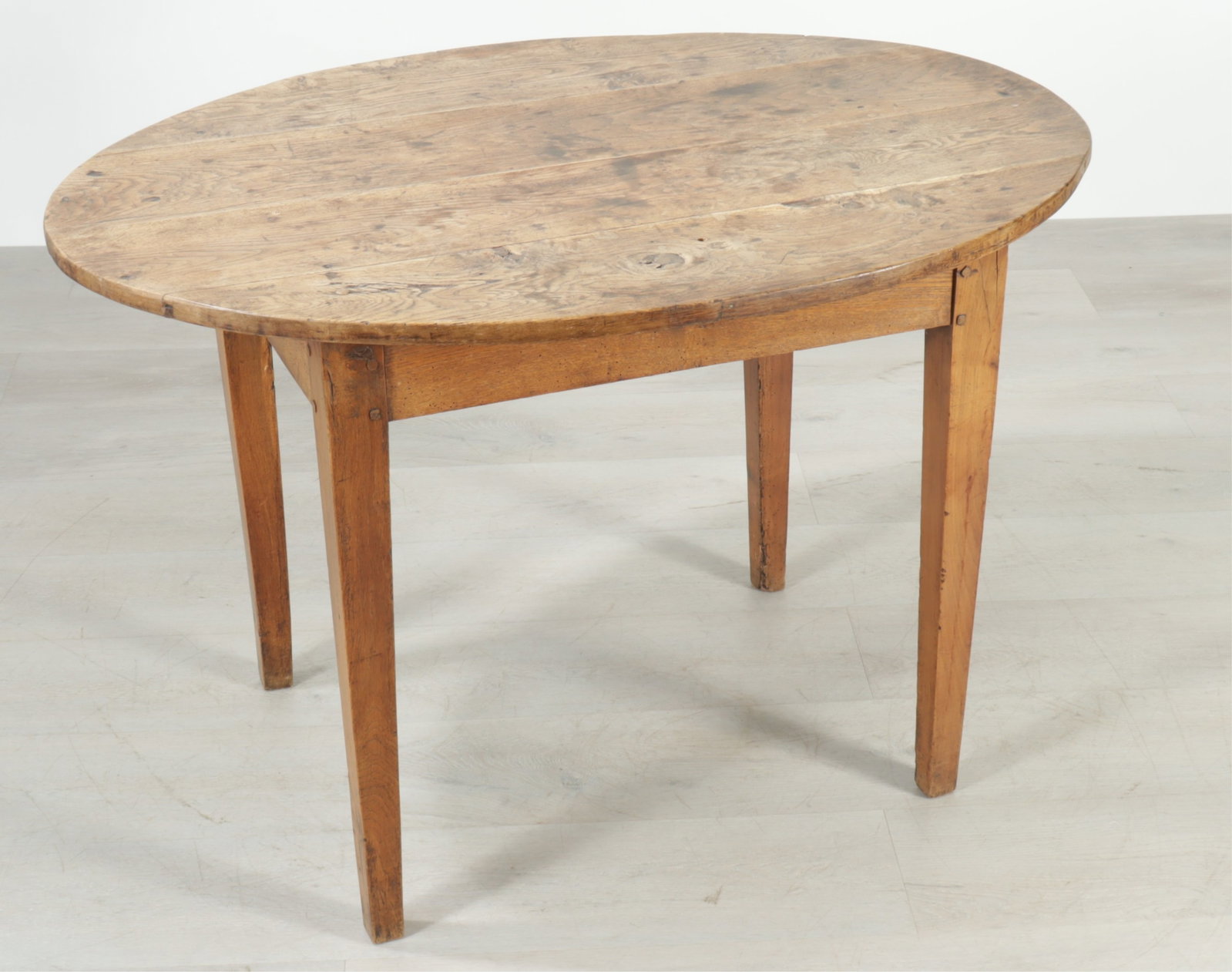 Provincial Oak Tavern Table, 19th C. (1 of 6)