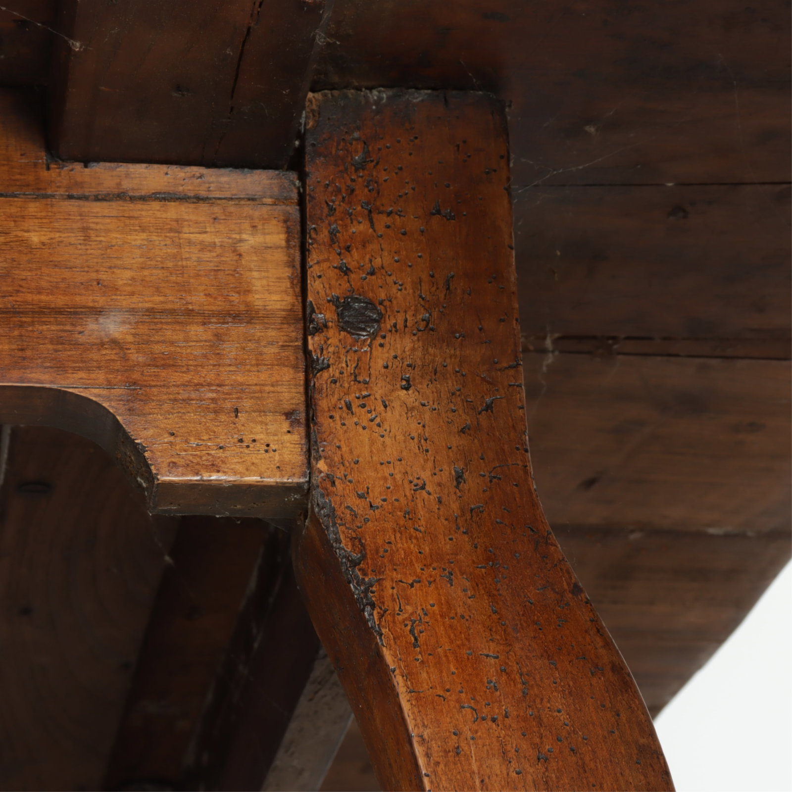French Provincial Style Cherry Dining Table - 7