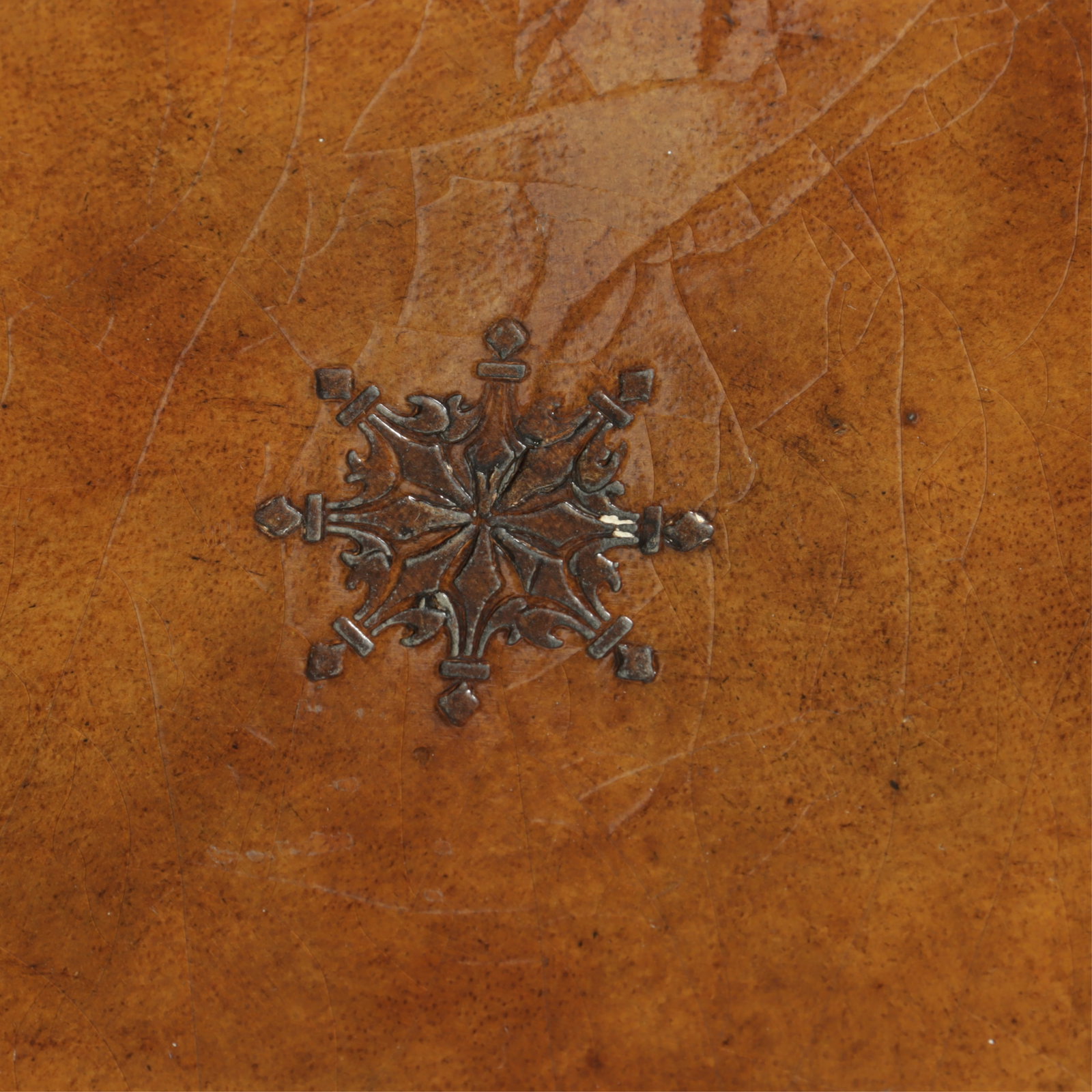 Maitland Smith Leather Veneer Backgammon Table - 11