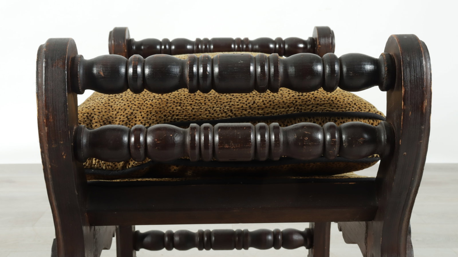 Pair Classical Style Curule Benches - 6