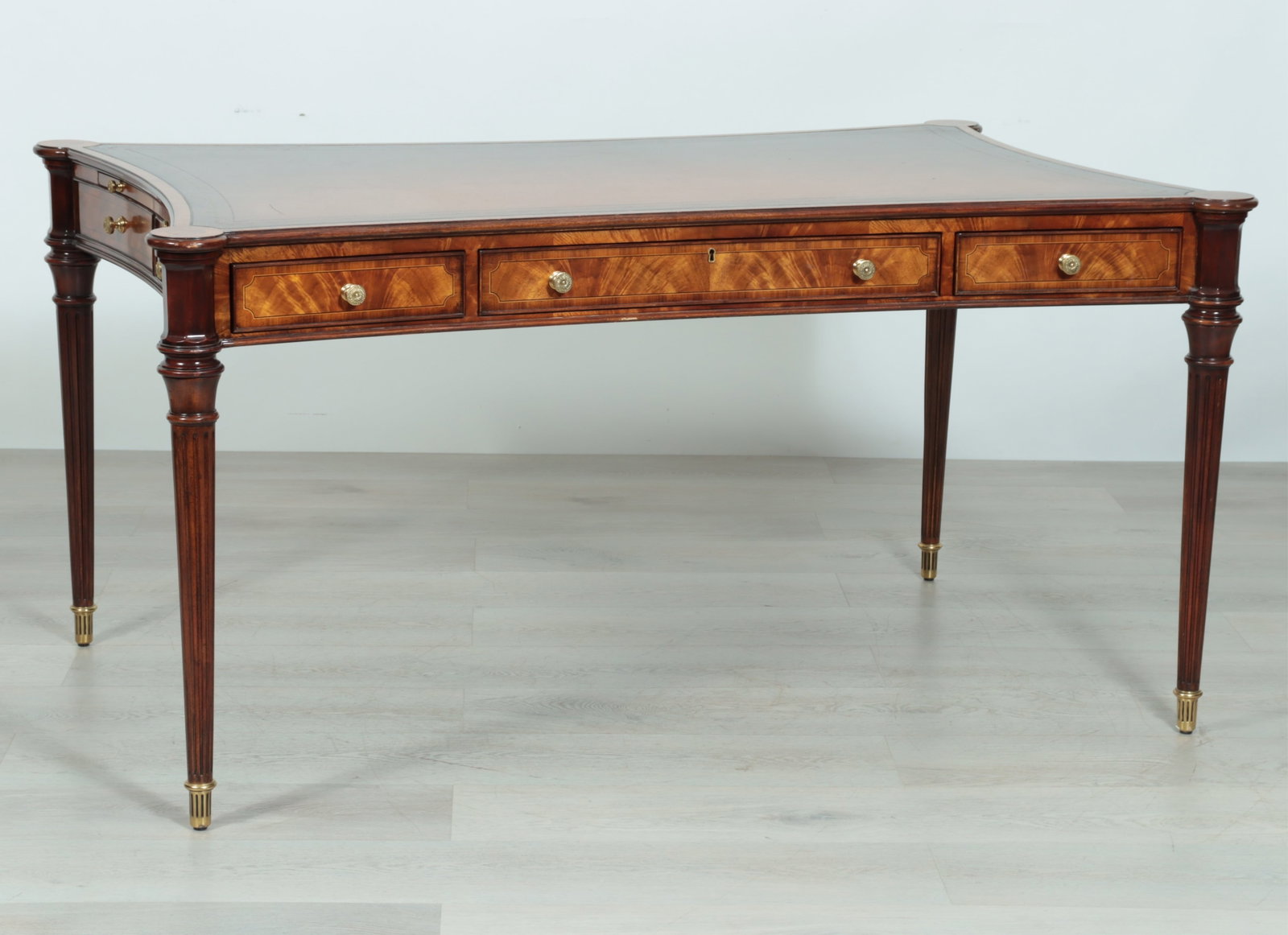 Theodore Alexander Inlaid Mahogany Desk (1 of 13)