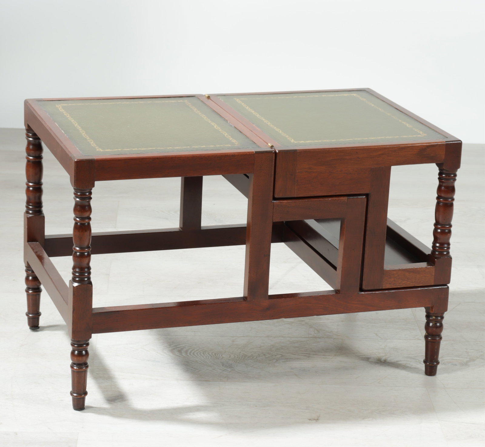 Regency Style Metamorphic Library Steps - 2