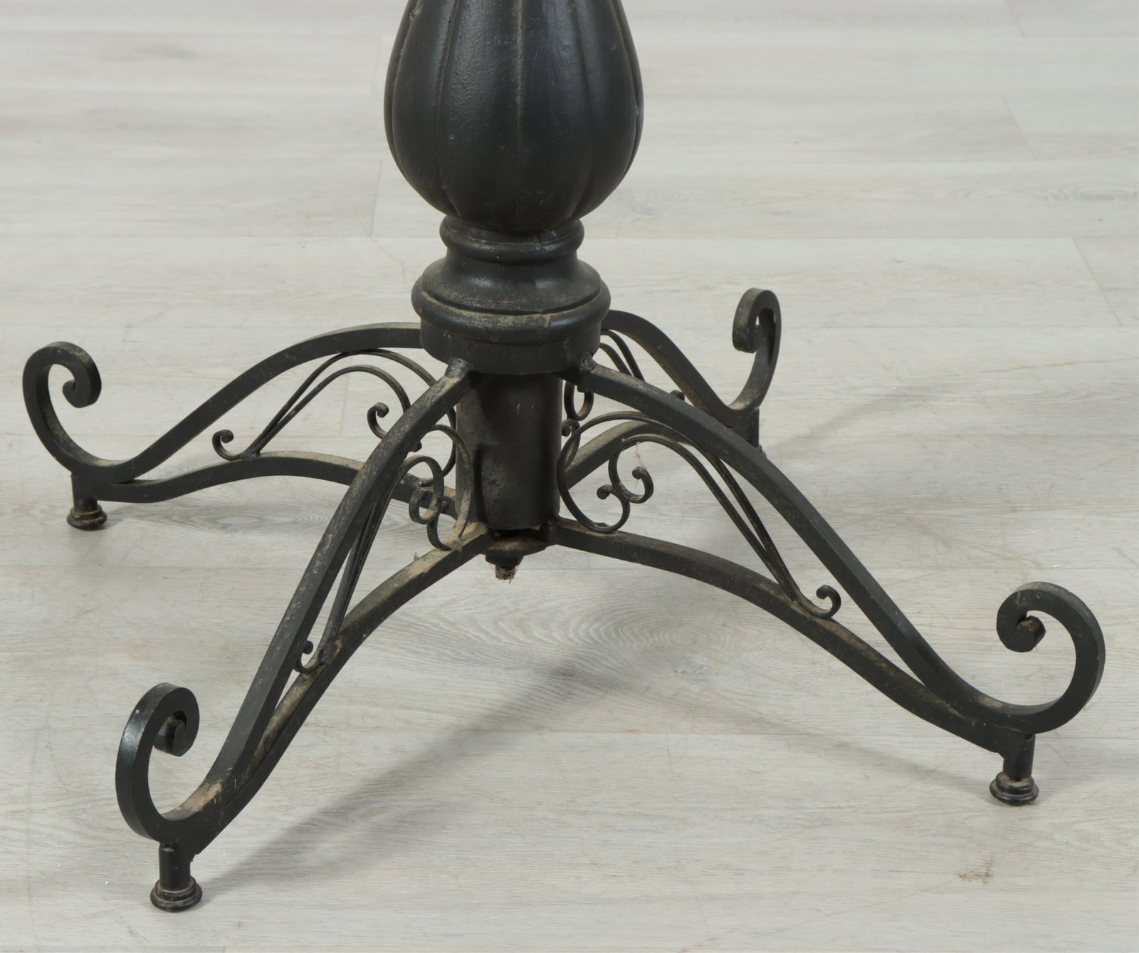 Iron Bistro Table & Side Table - 3