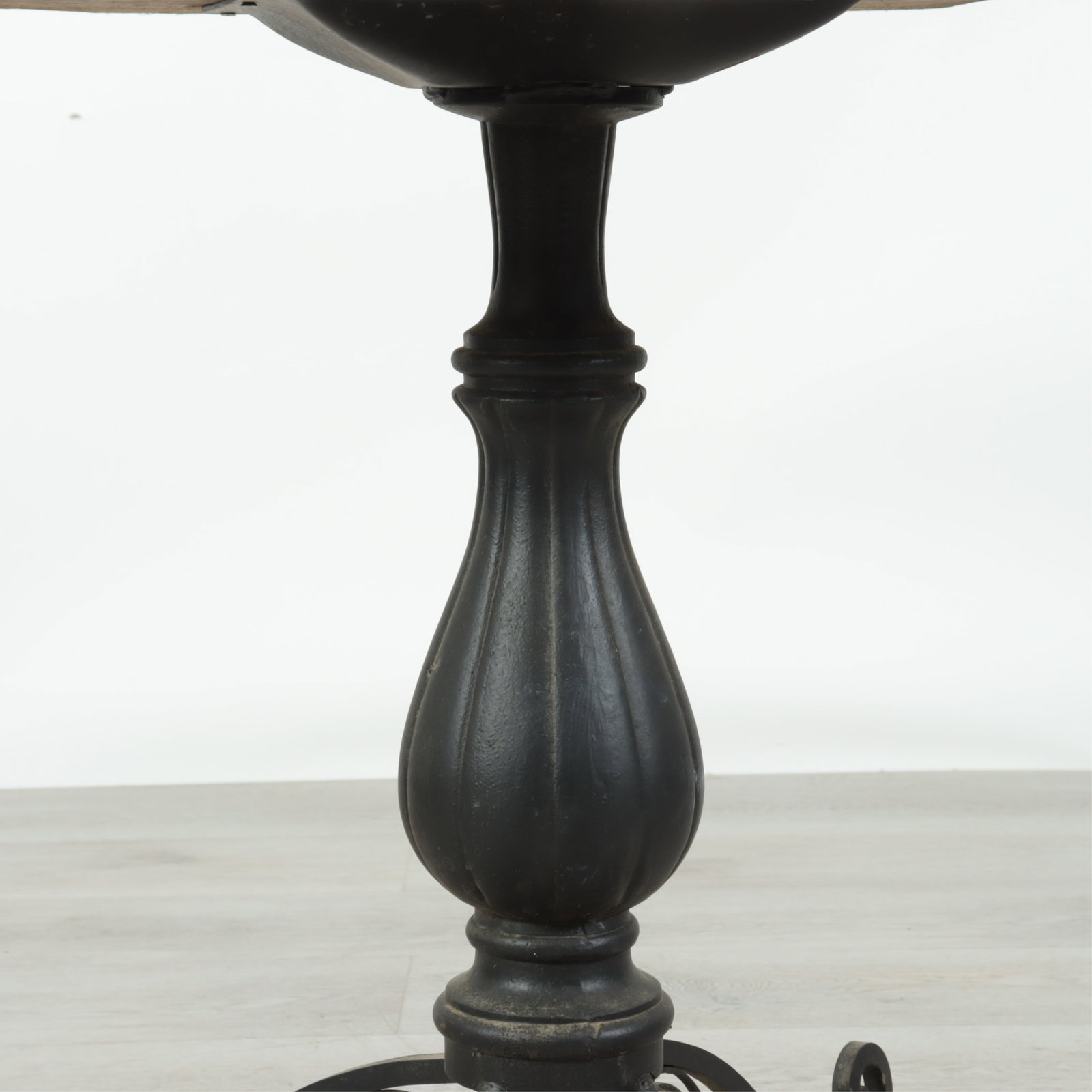 Iron Bistro Table & Side Table - 4