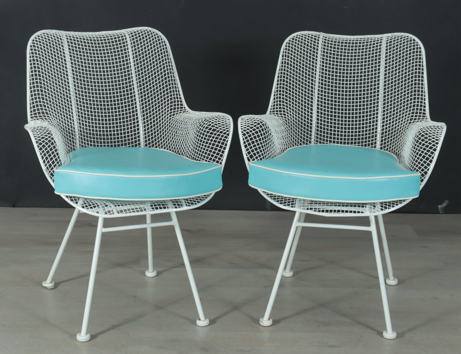 Pair Russell Woodard Sculptura Armchairs (1 of 7)