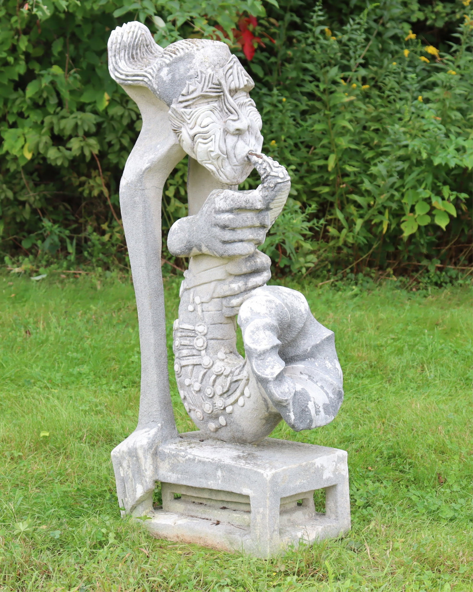 Mythical Satyr Outdoor Garden Sculpture (1 of 12)