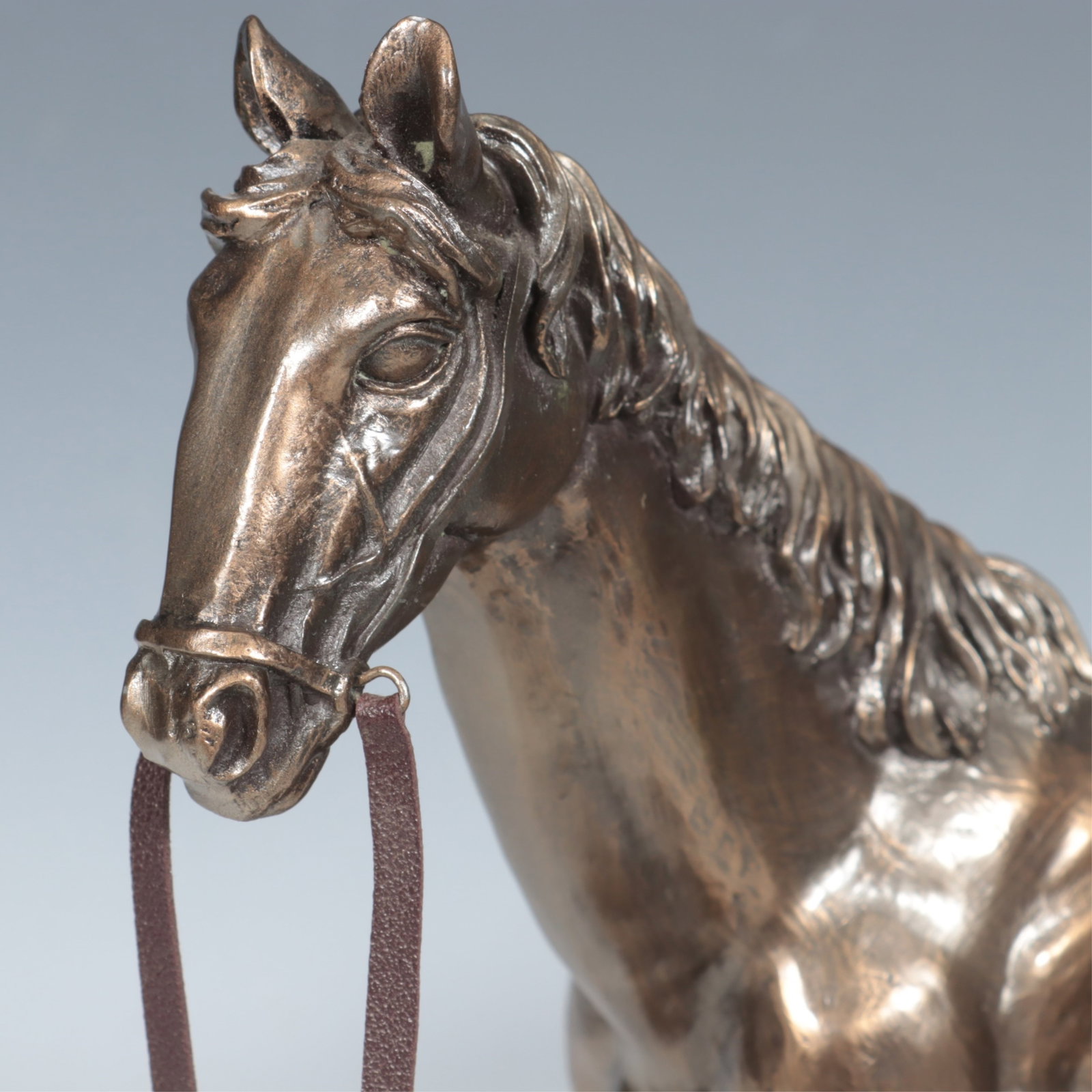 Two Bronze Equestrian Sculptures - 9