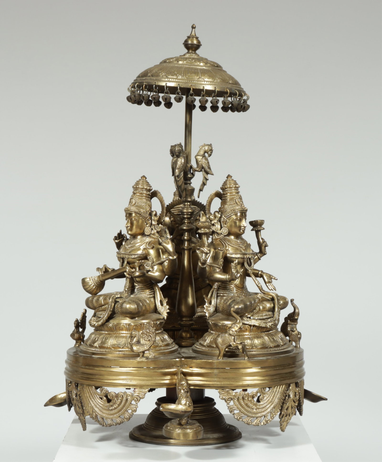 Indian Brass Centerpiece (1 of 12)