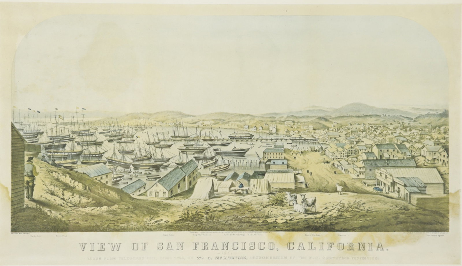 View of San Francisco by Nathaniel Currier (1 of 7)