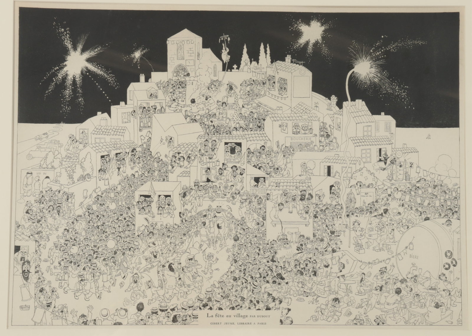 Albert Dubout - Two Prints - 2