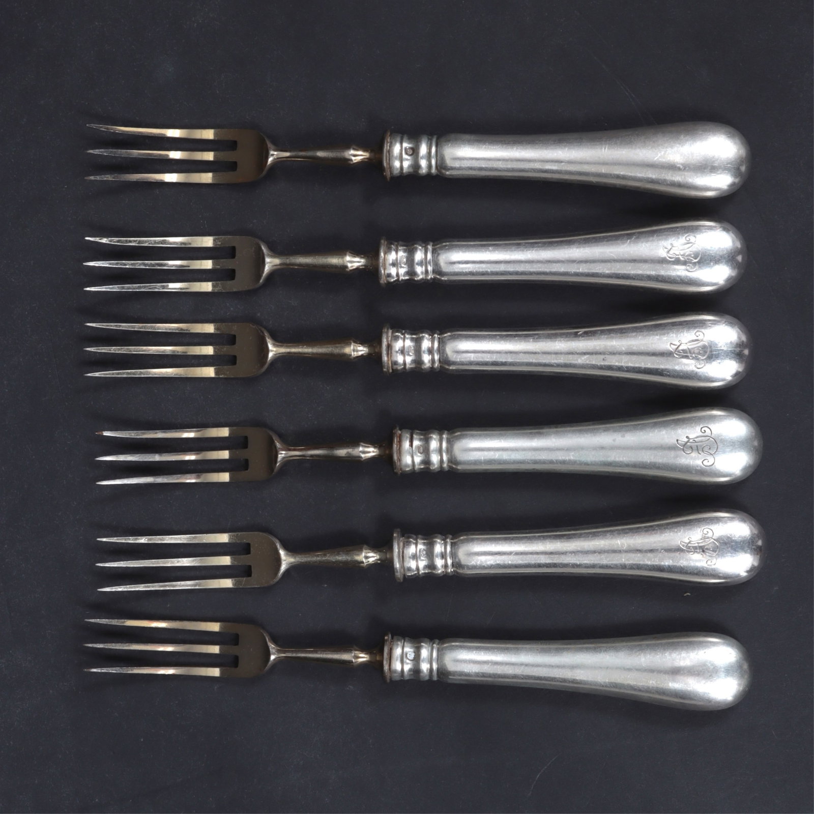 Alexander Strum Austrian Silver Handled Flatware - 4