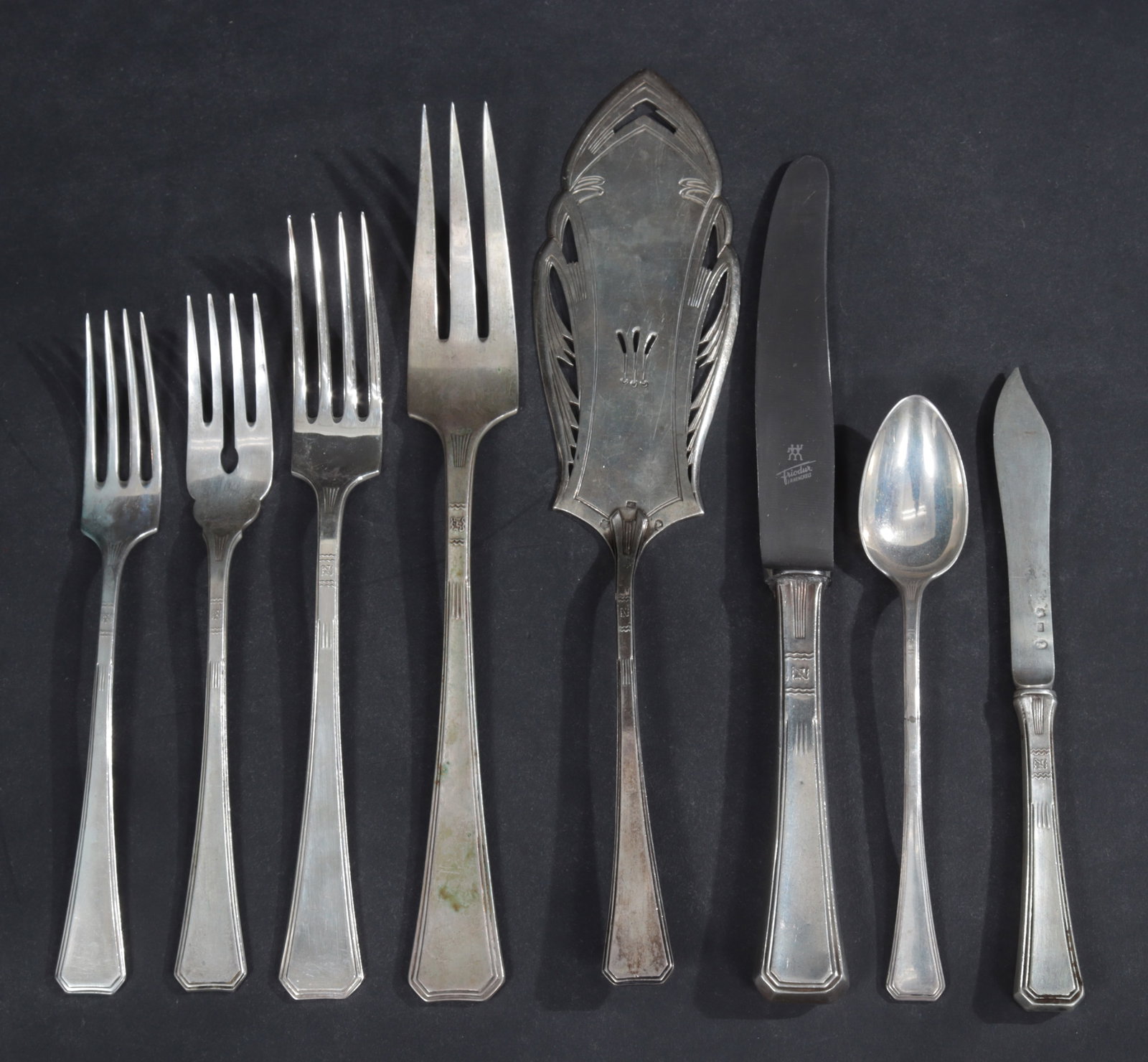 JC Klinkosch Austrian Silver Flatware - 2