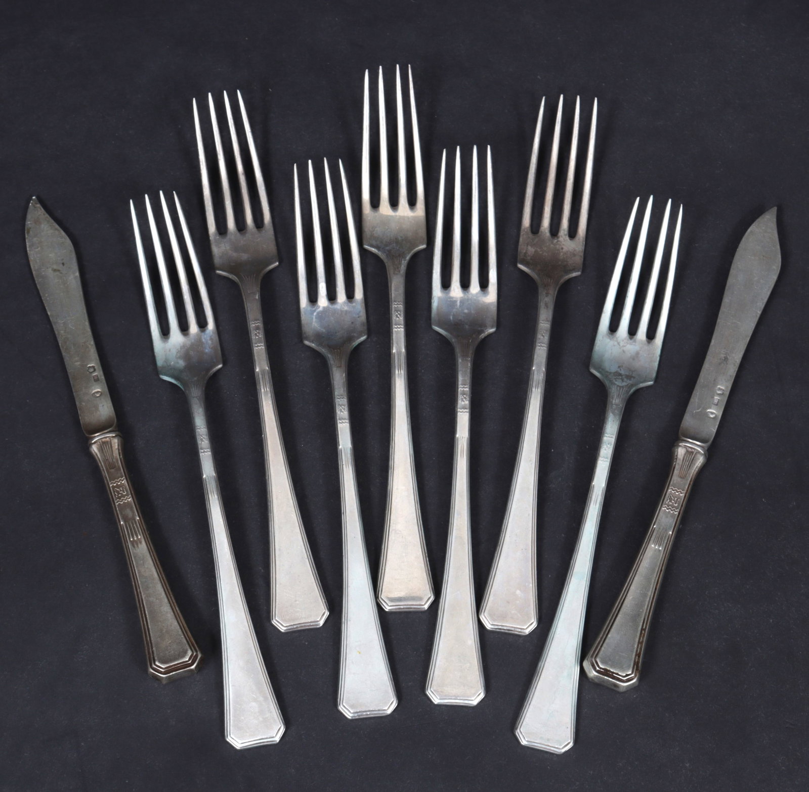 JC Klinkosch Austrian Silver Flatware - 7