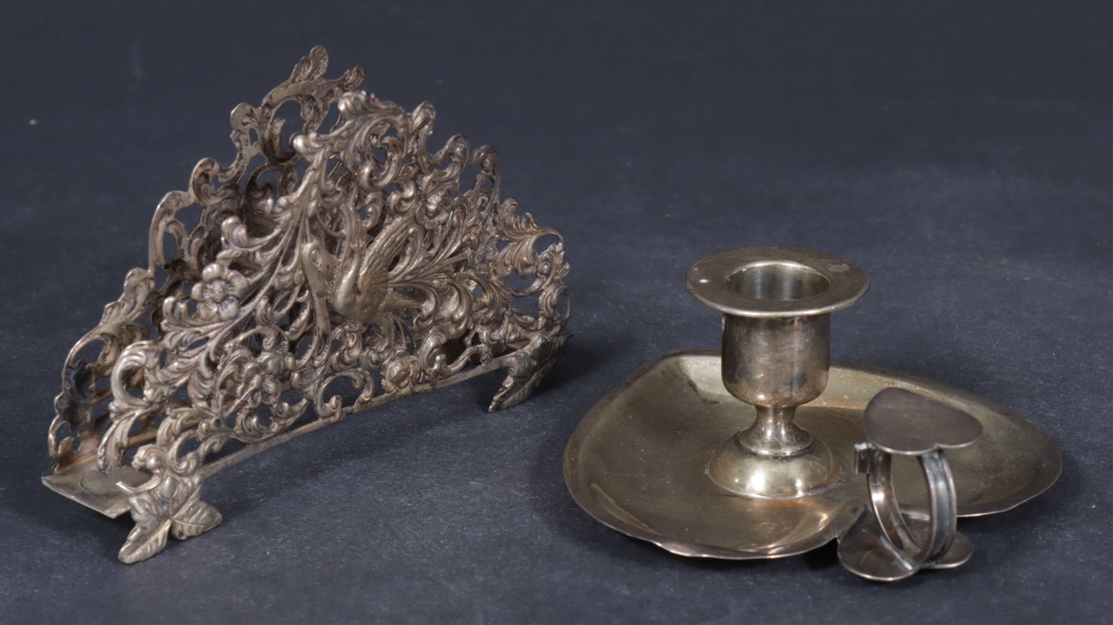 Dutch/American Sterling Tabletop Objects - 6