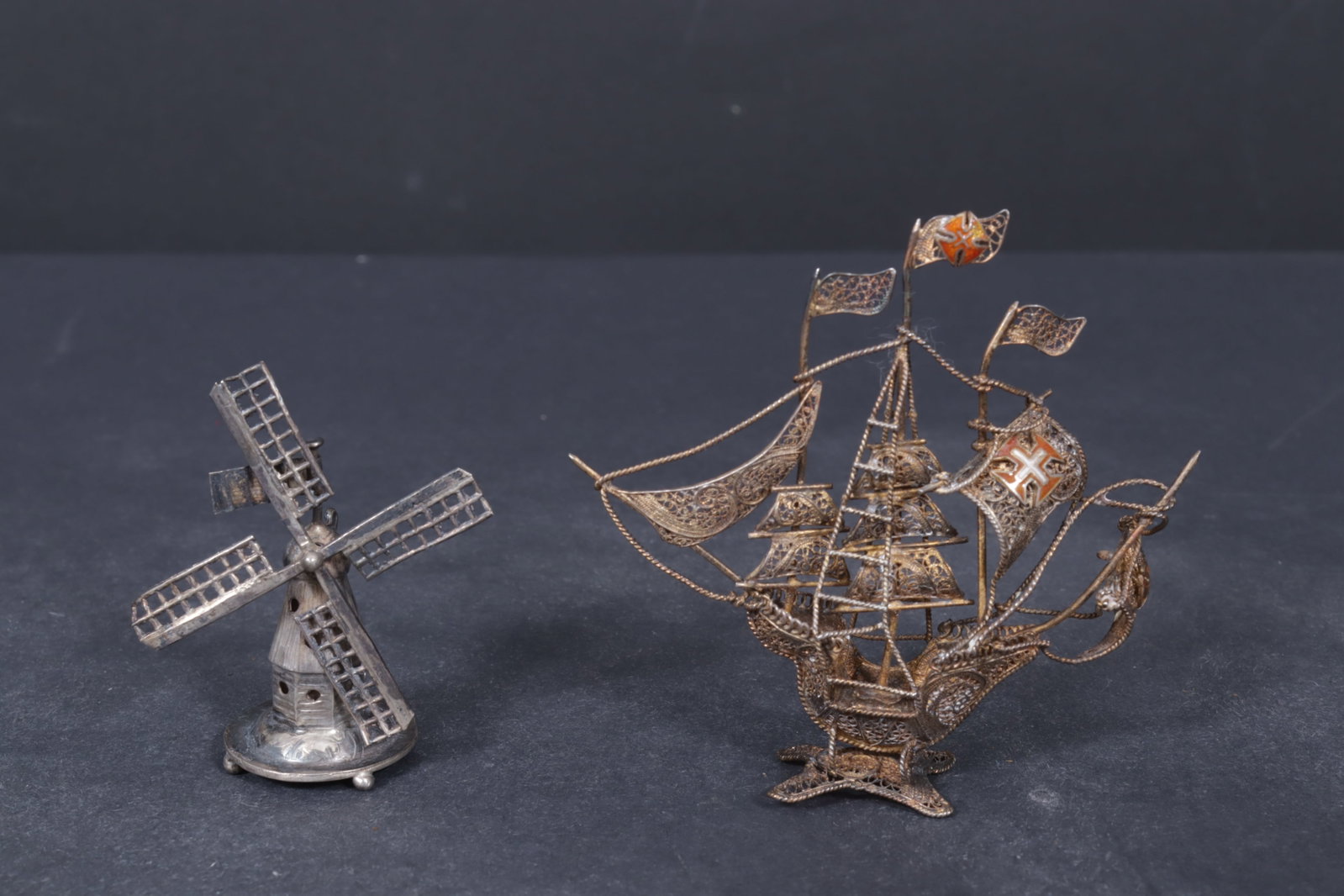 Dutch Sterling Silver Desktop Objects - 5