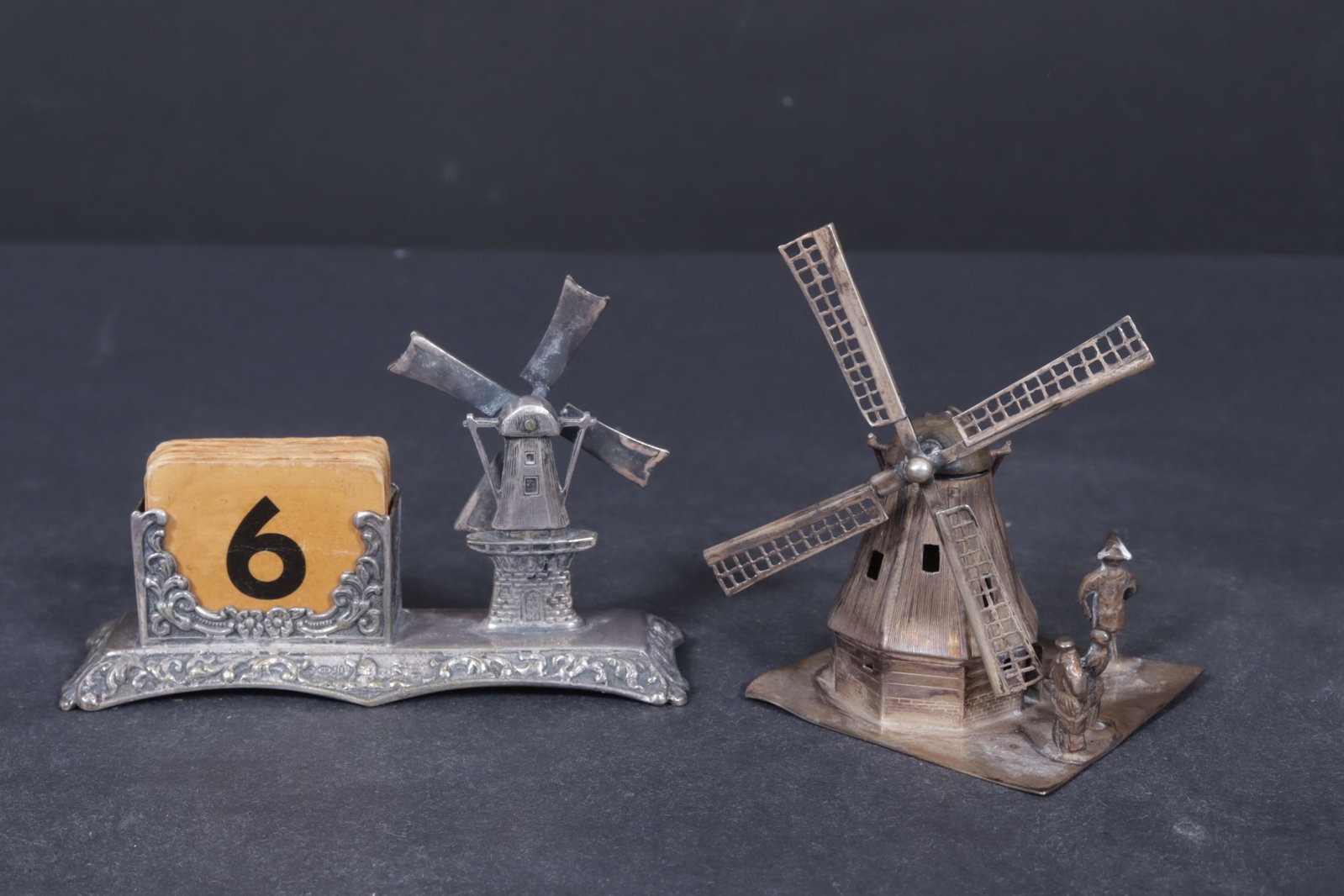 Dutch Sterling Silver Desktop Objects - 6
