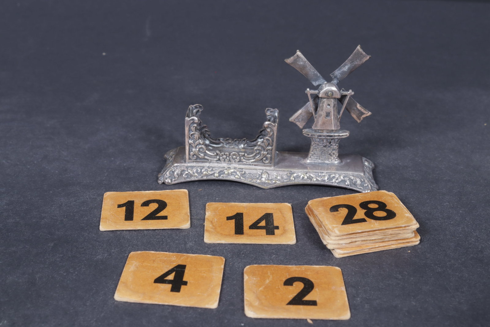 Dutch Sterling Silver Desktop Objects - 7