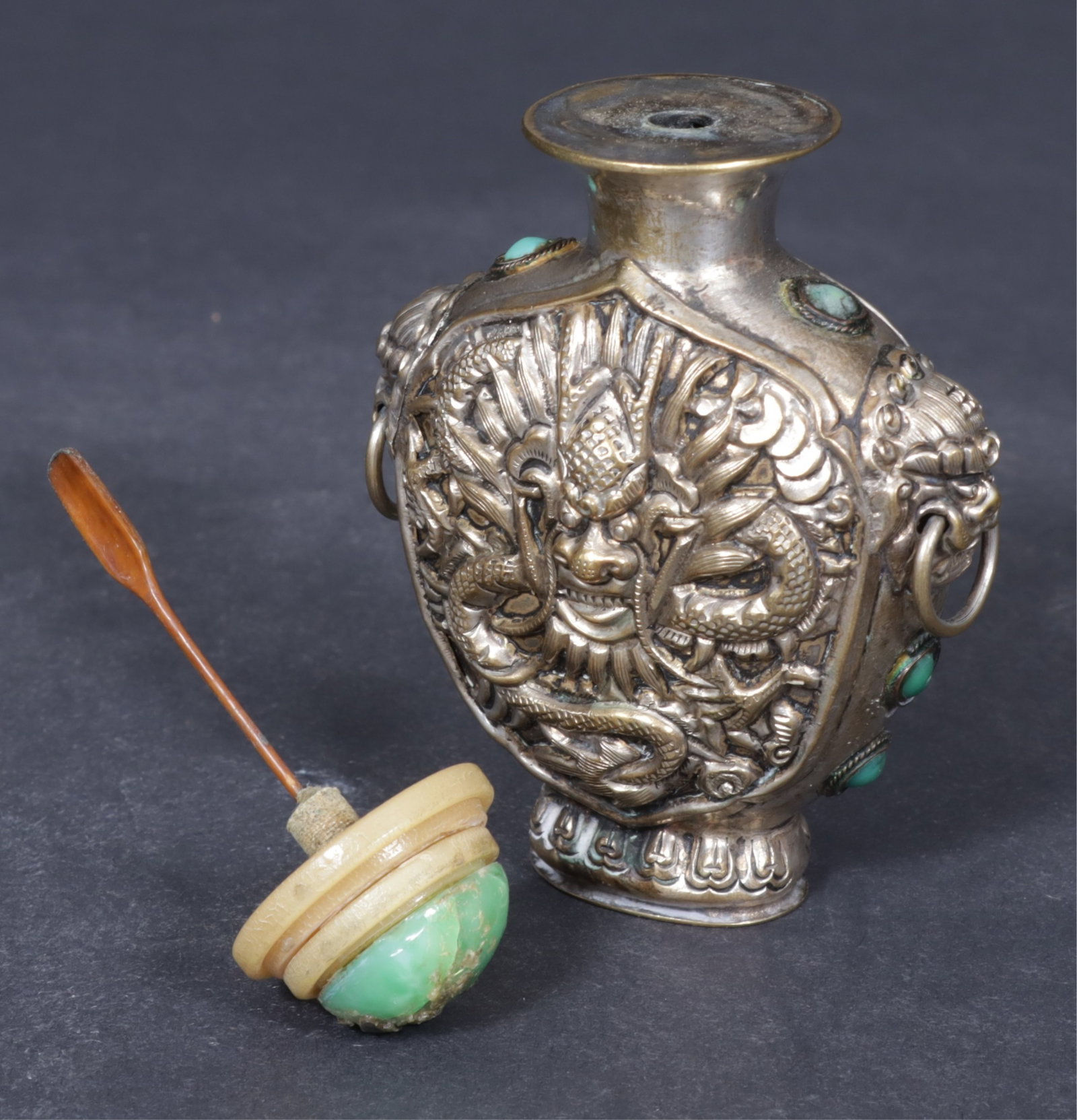 Asian Metal & Stone Objects - 7