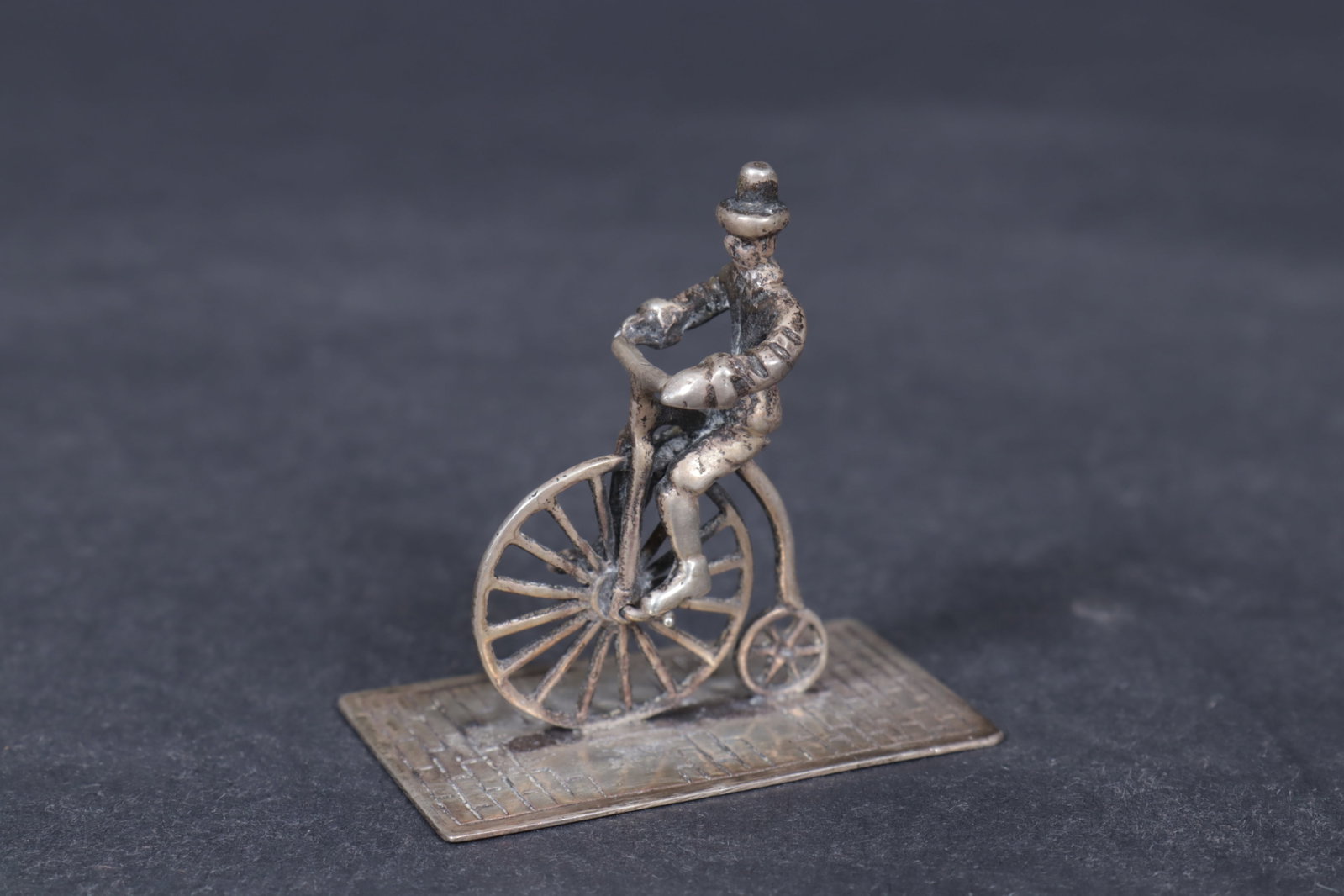 7 Mostly Dutch Sterling Silver Miniature Objects - 6