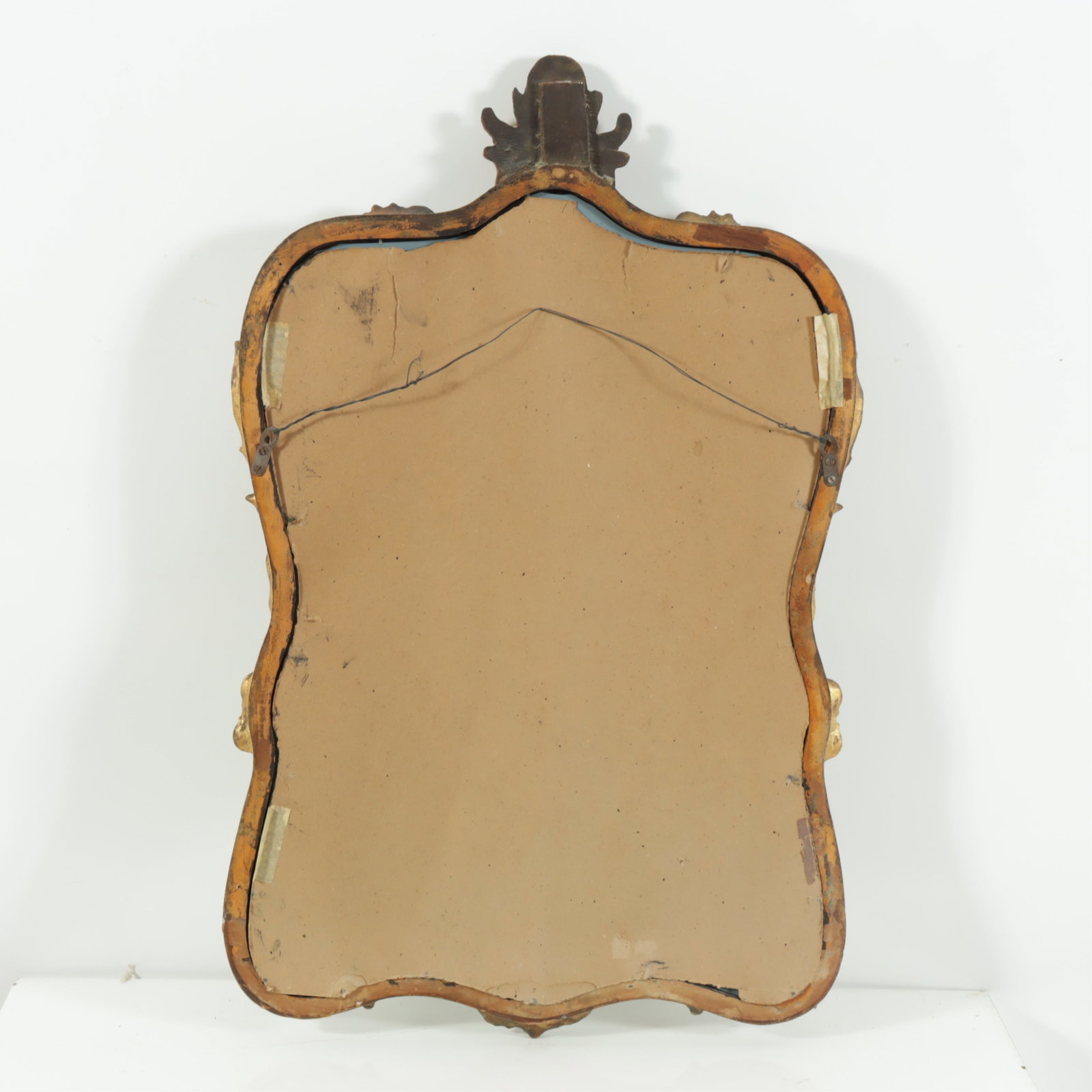 Rococo Style Gilt Composition Mirror - 10