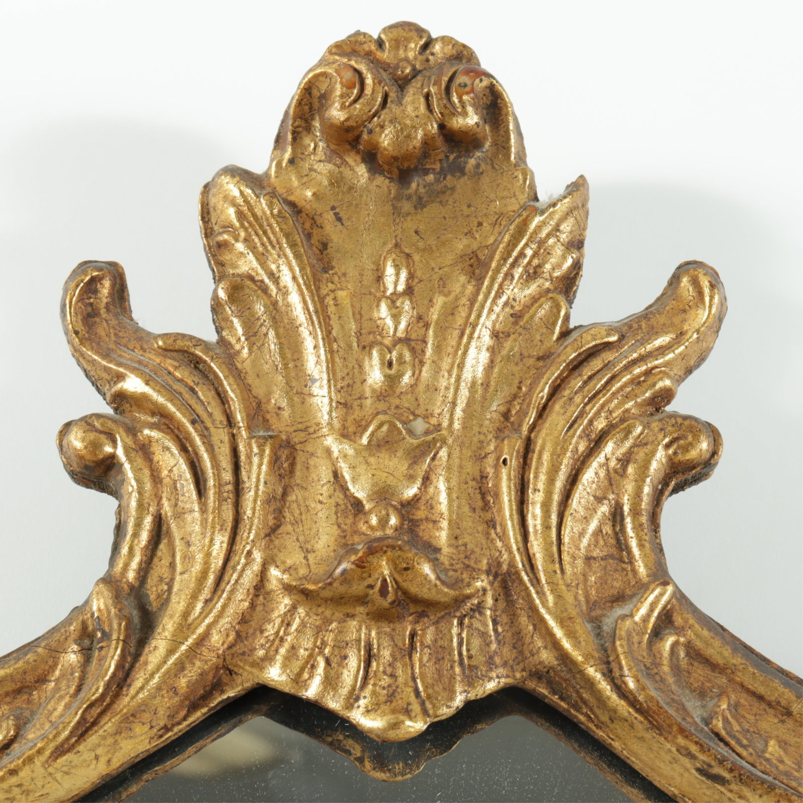 Rococo Style Gilt Composition Mirror - 6