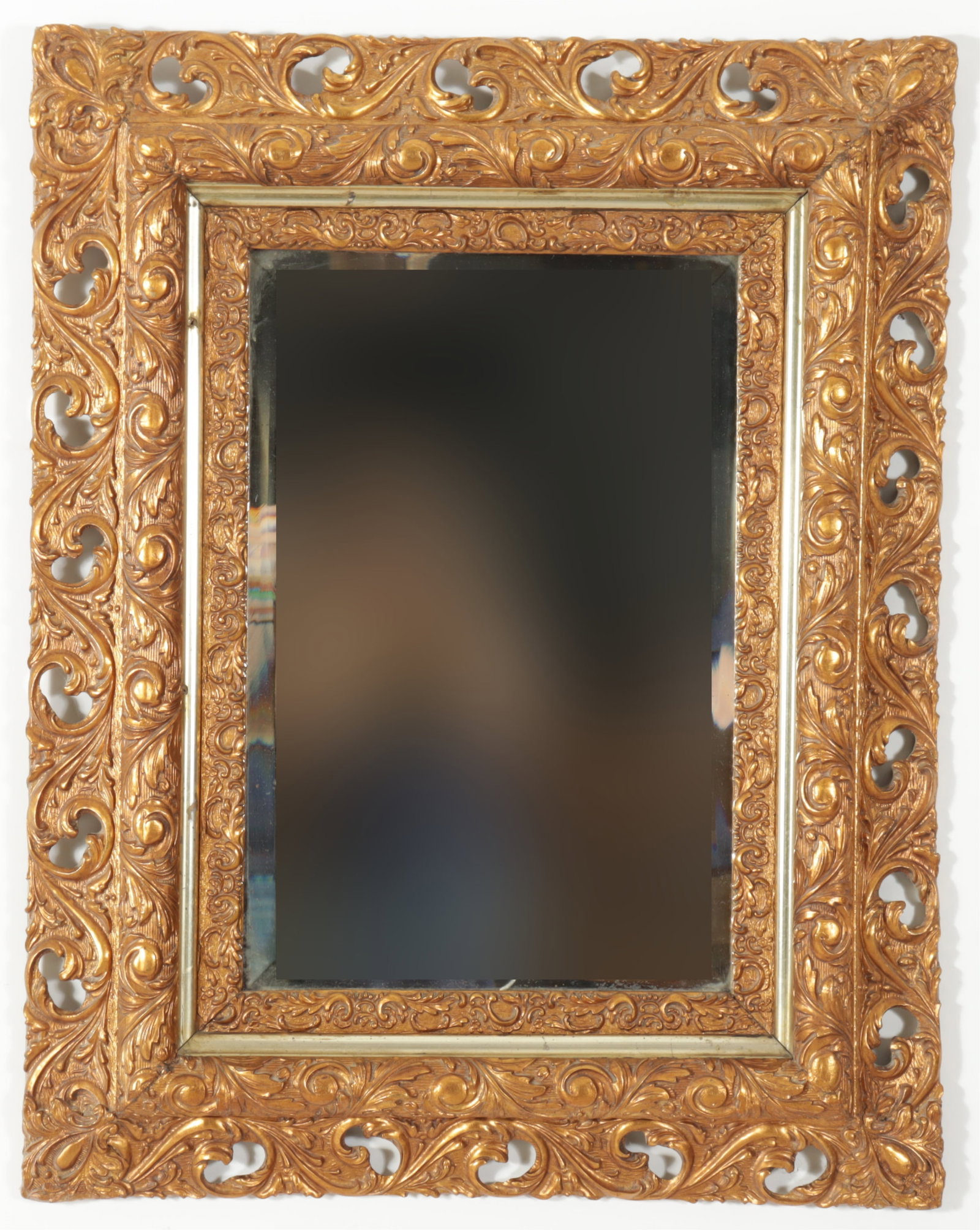 Classical Style Gilt Composition Mirror - 2