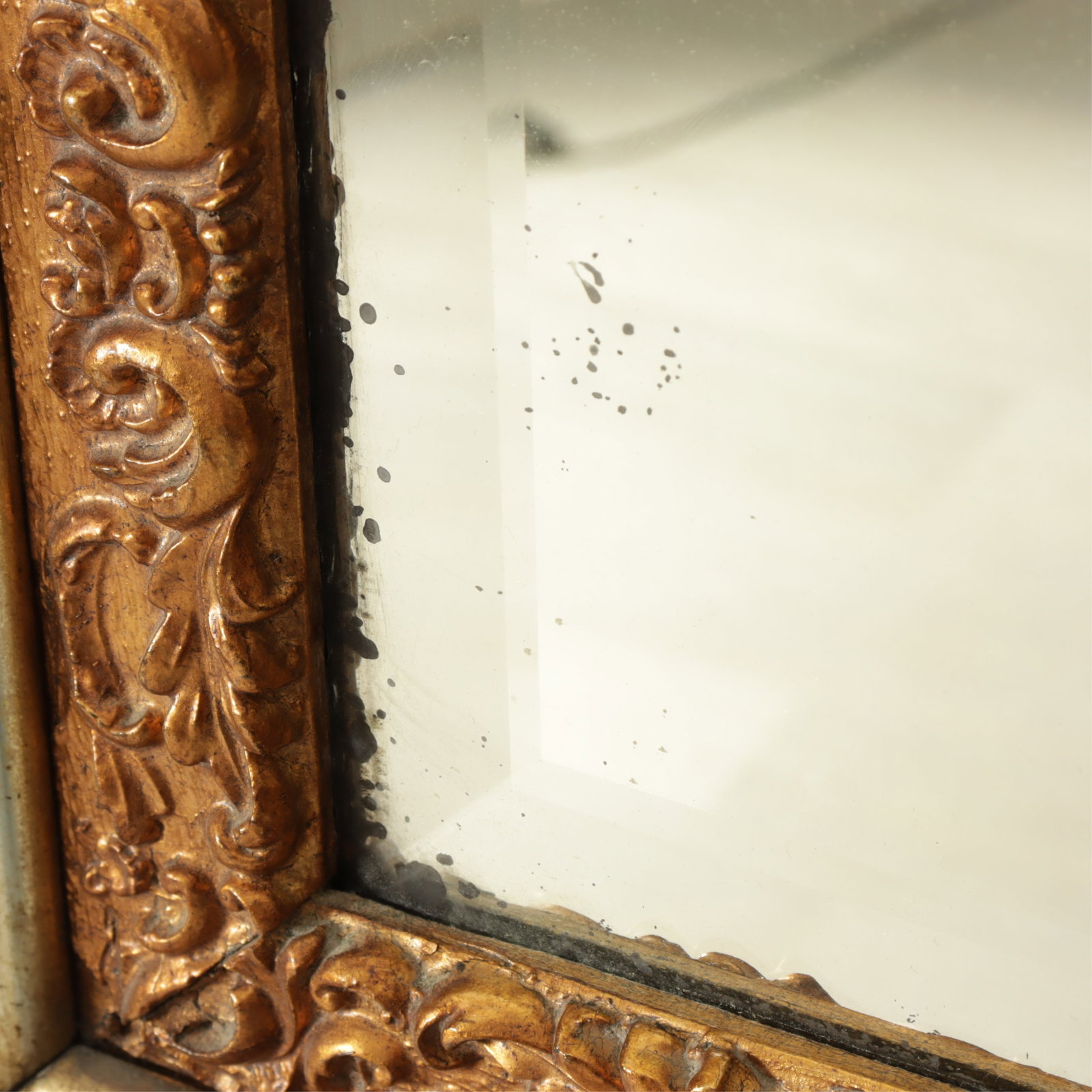 Classical Style Gilt Composition Mirror - 5