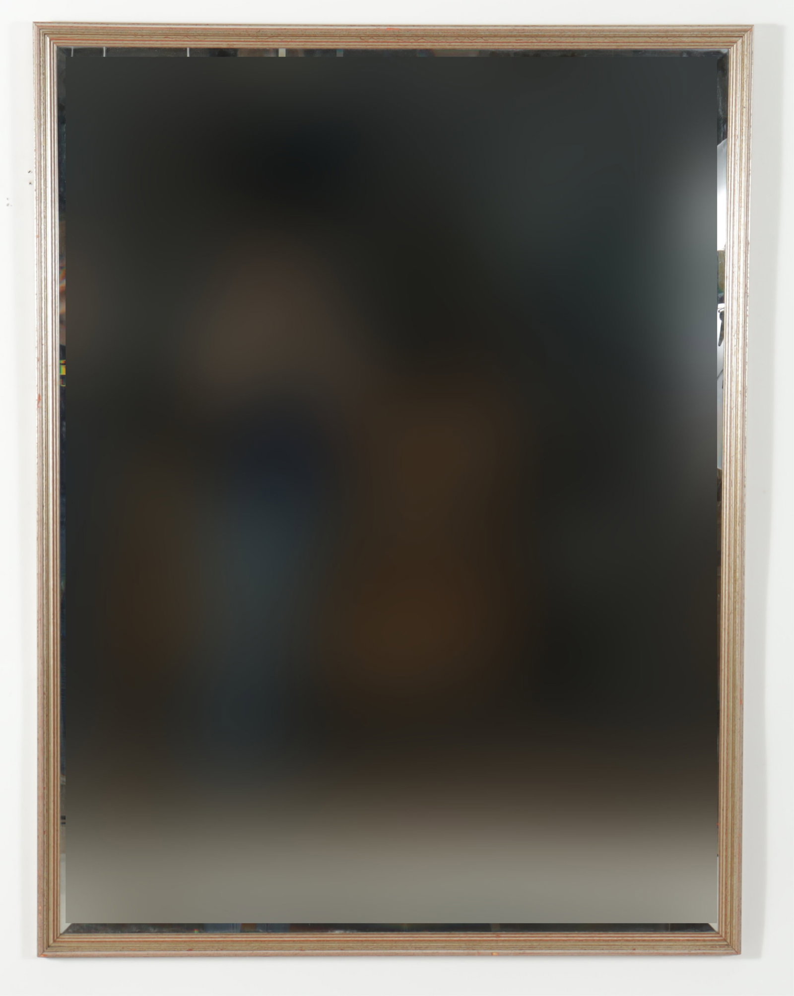 Classical Style Silvered Mirror: Classical Style Silvered Mirror, beveled plate 58.5" H x 38.5" W