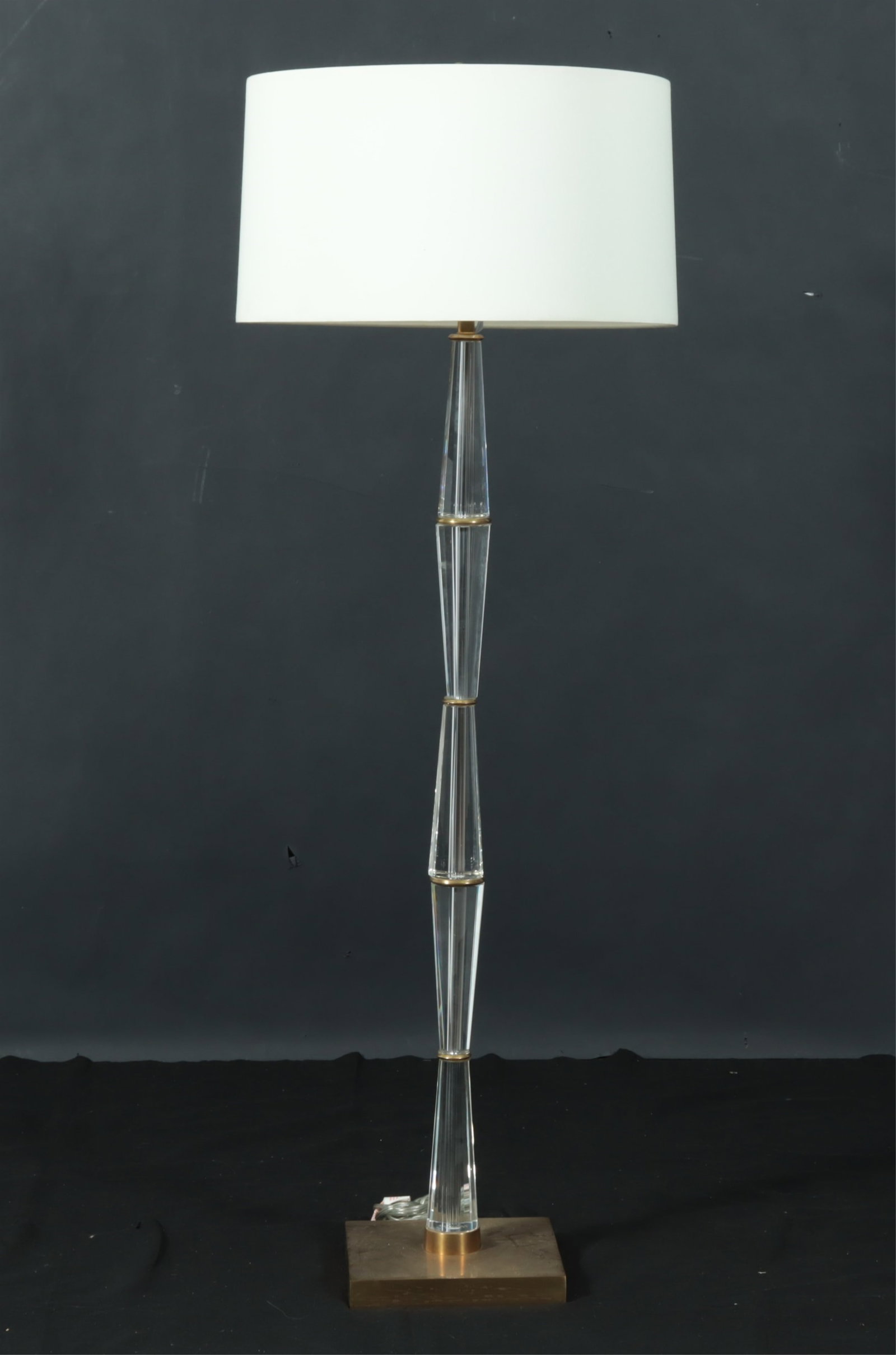 Marge Carson Crystal Floor Lamp (1 of 8)