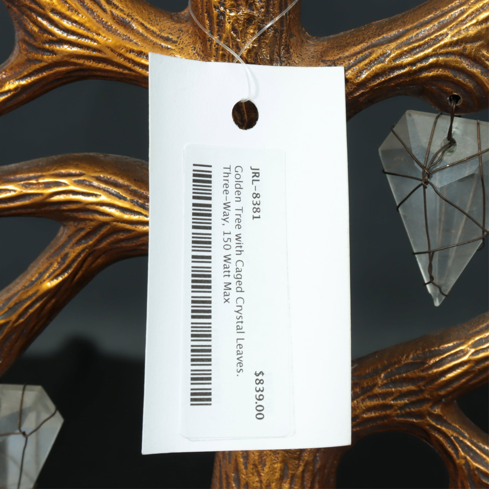 Pair Marge Carson Tree Lamps - 8