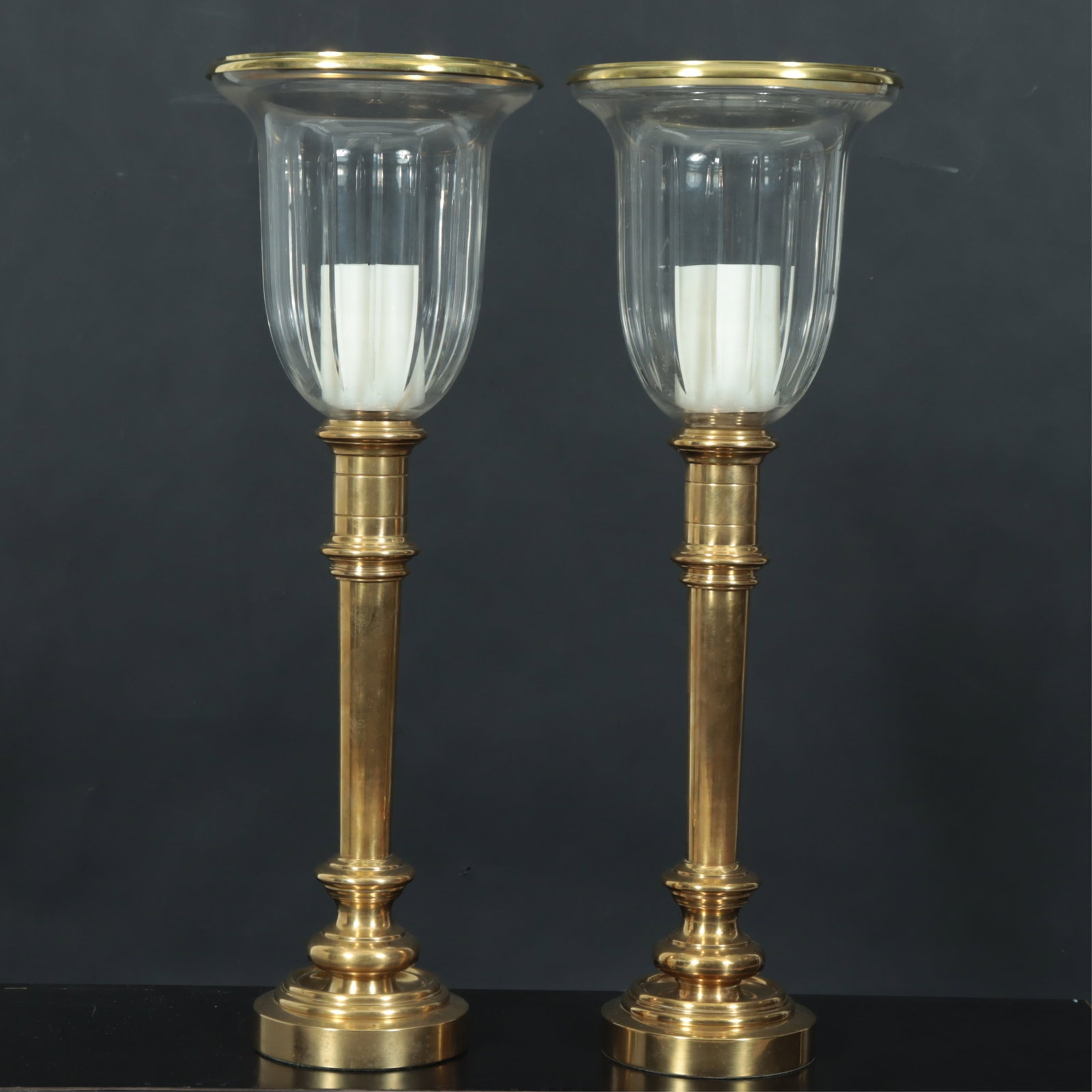 Pr Classical Style Hurricane Candlesticks (1 of 5)