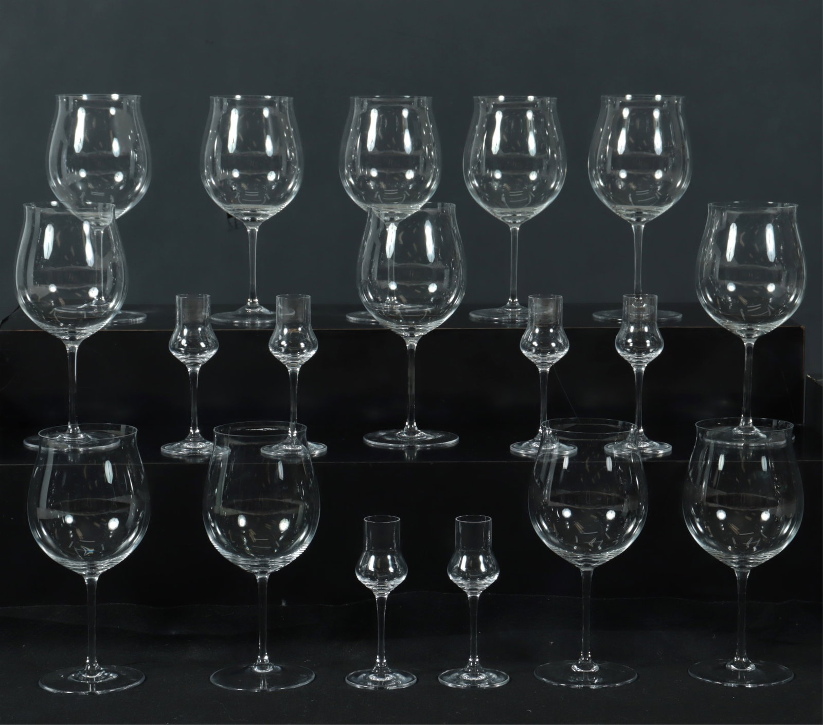 12 Riedel Sommelier & 6 Veritas Spirit Glasses (1 of 5)