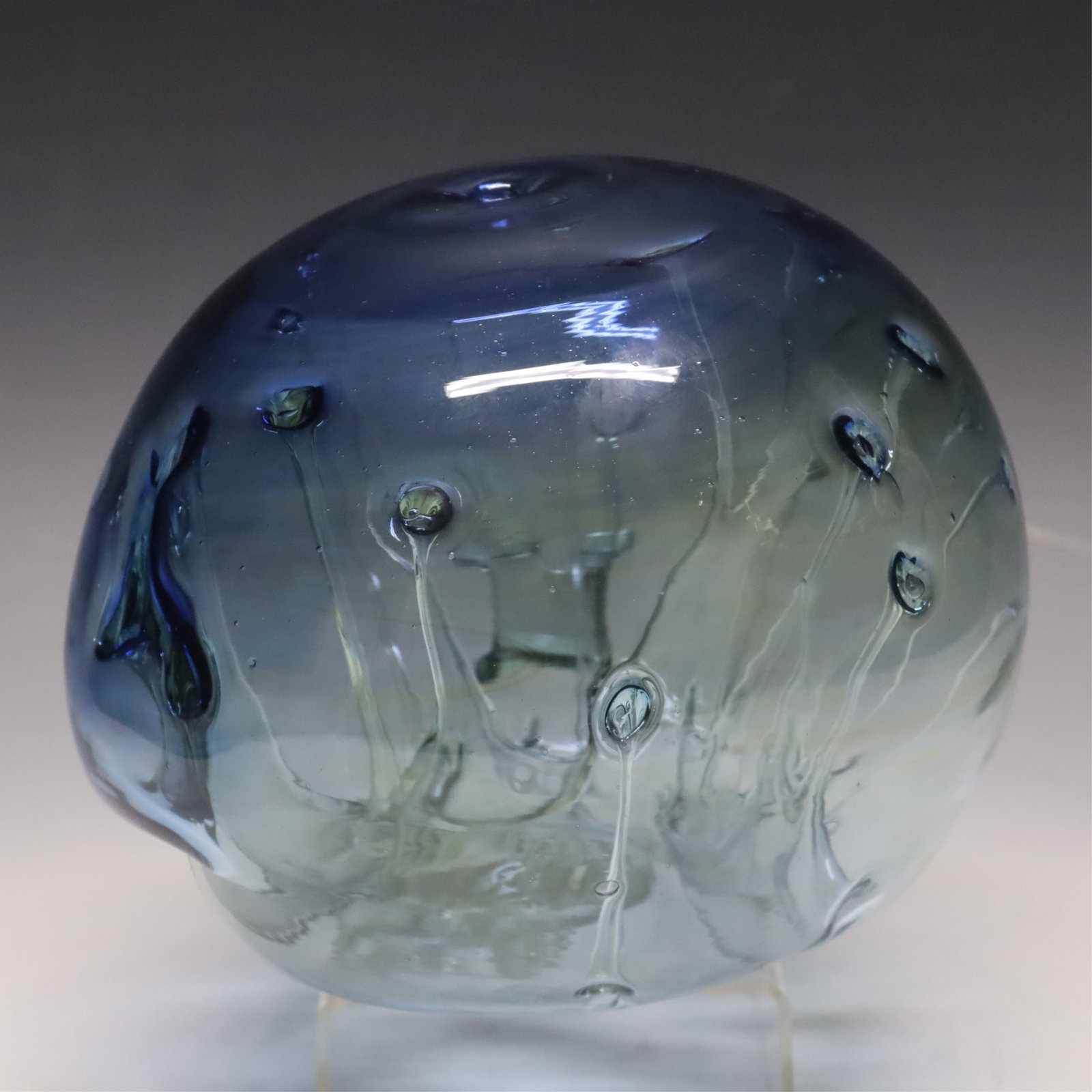 Peter Bramhall - Studio Art Glass Orb Sculpture (1 of 8)