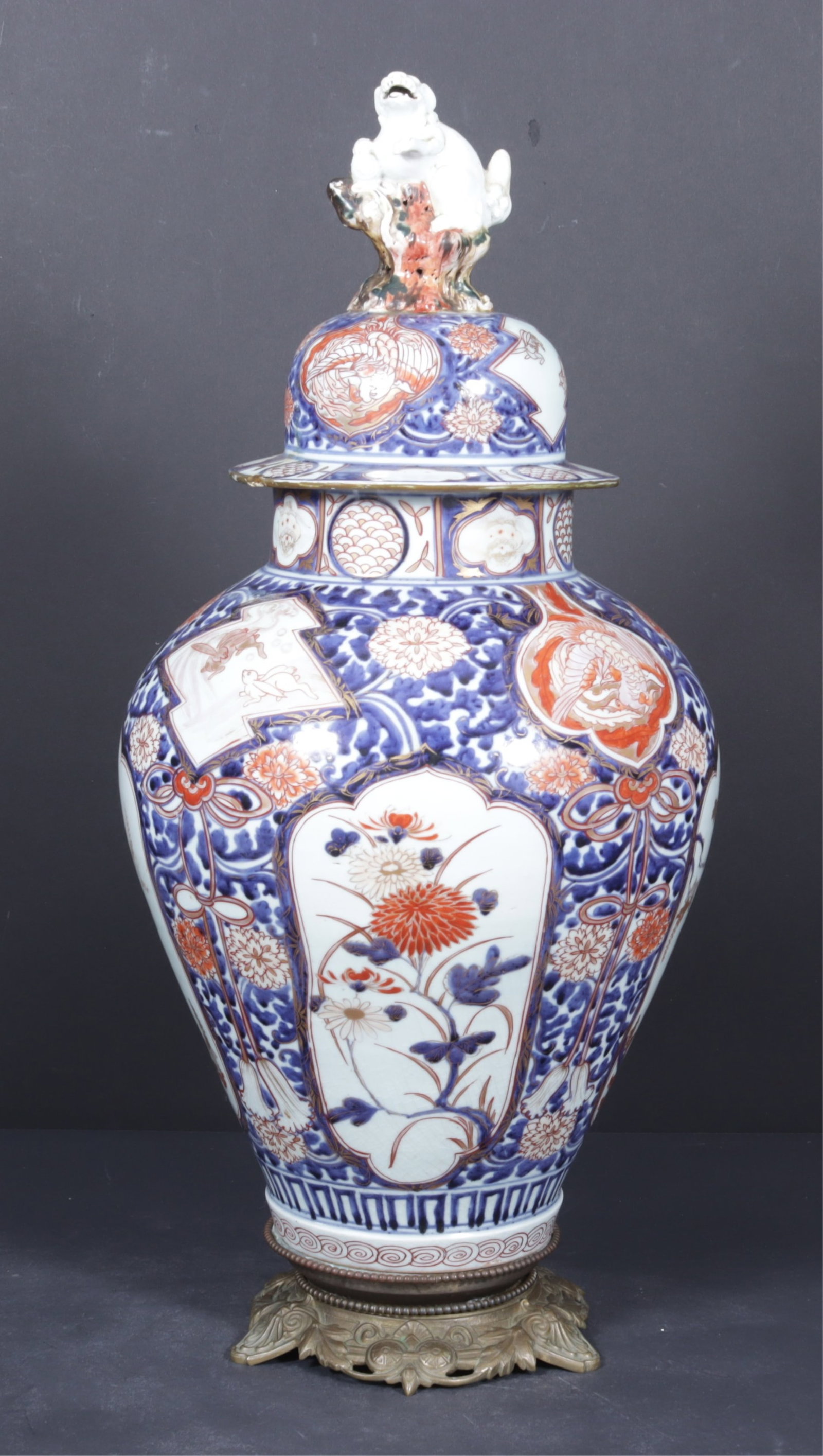 19th C. Imari Porcelain Jar as Table Lamp (1 of 9)
