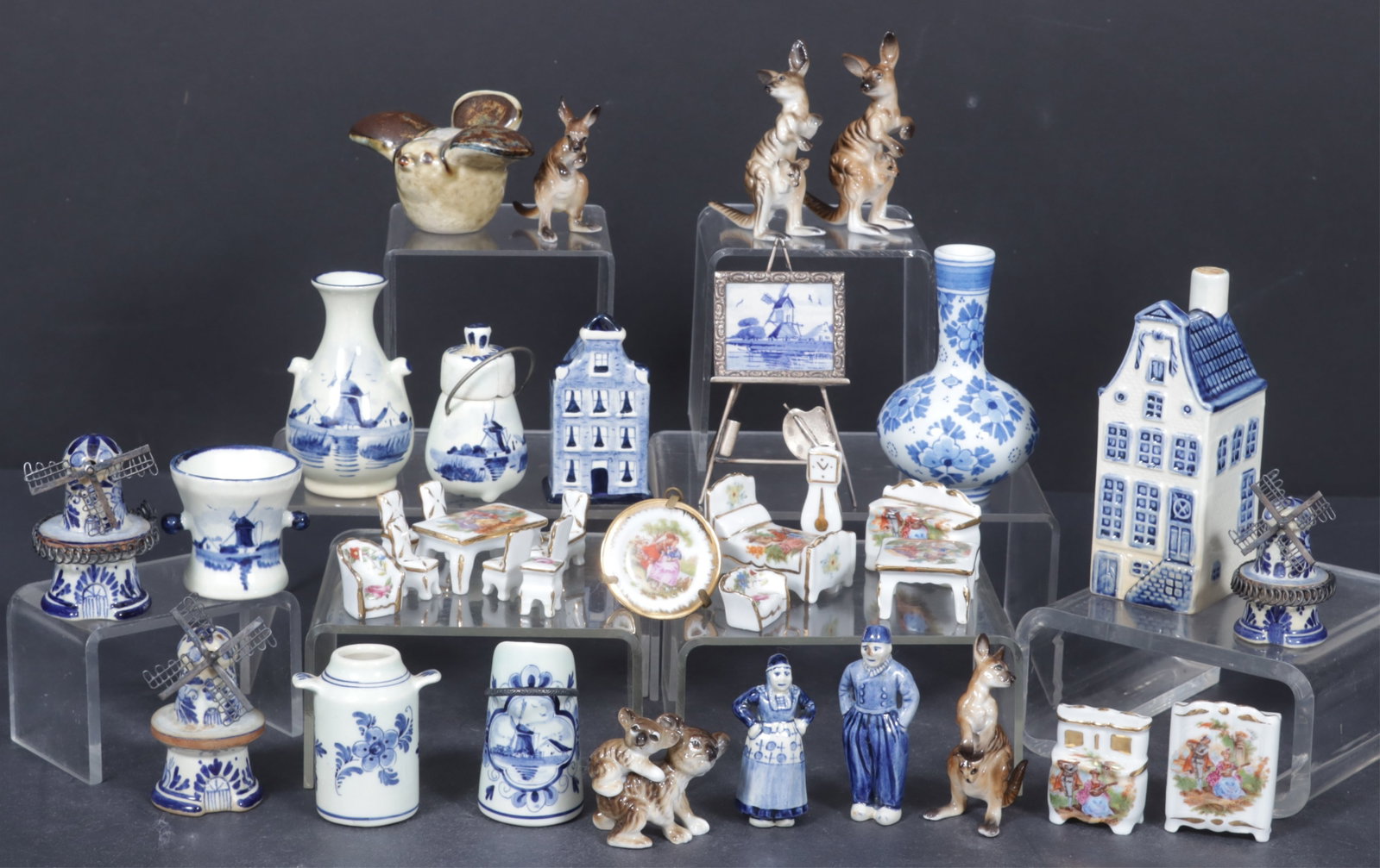 Limoges & Delft Porcelain & Ceramic Miniatures (1 of 10)