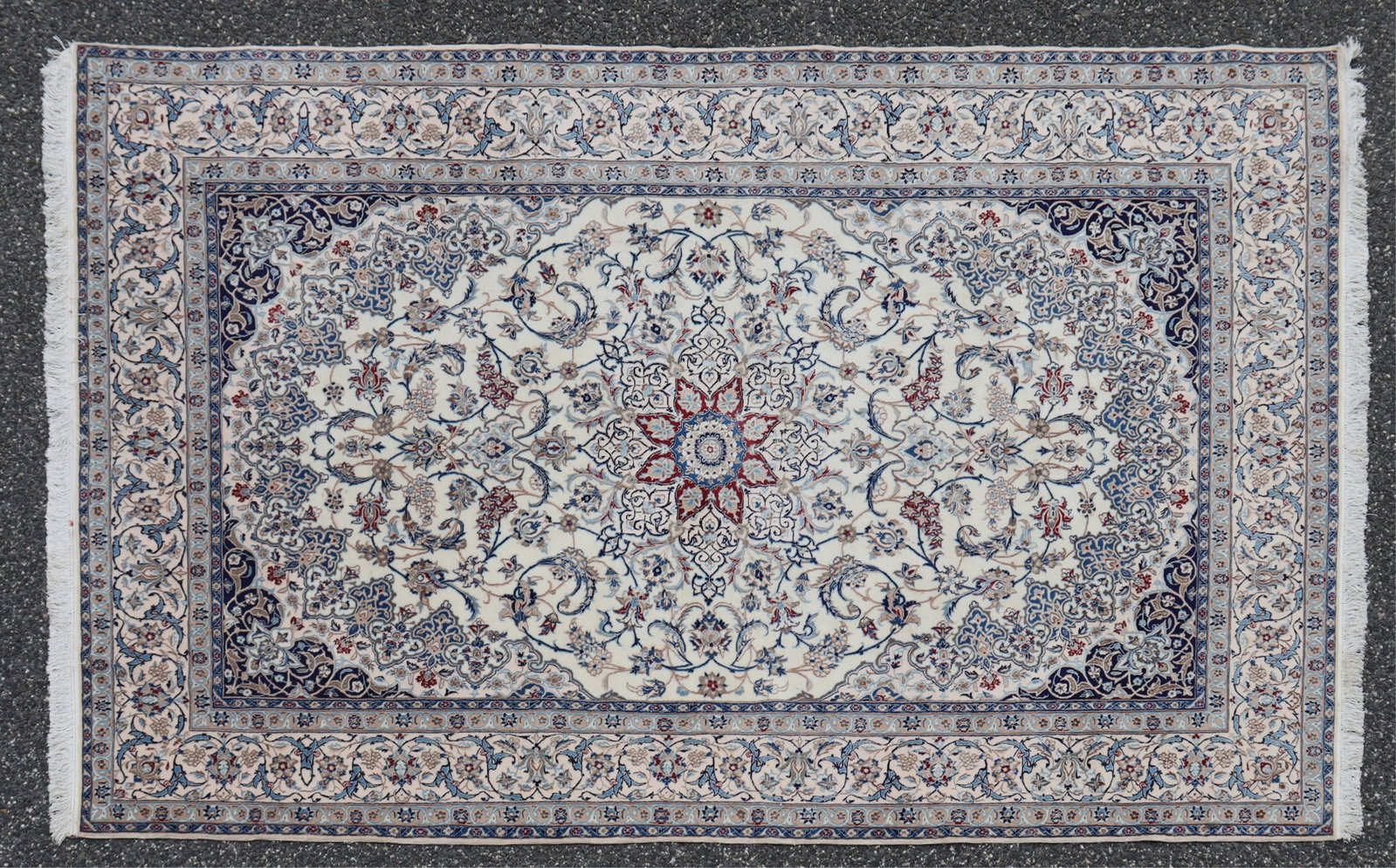 Persian Style Nain Rug 5-3 x 8-6 (1 of 7)