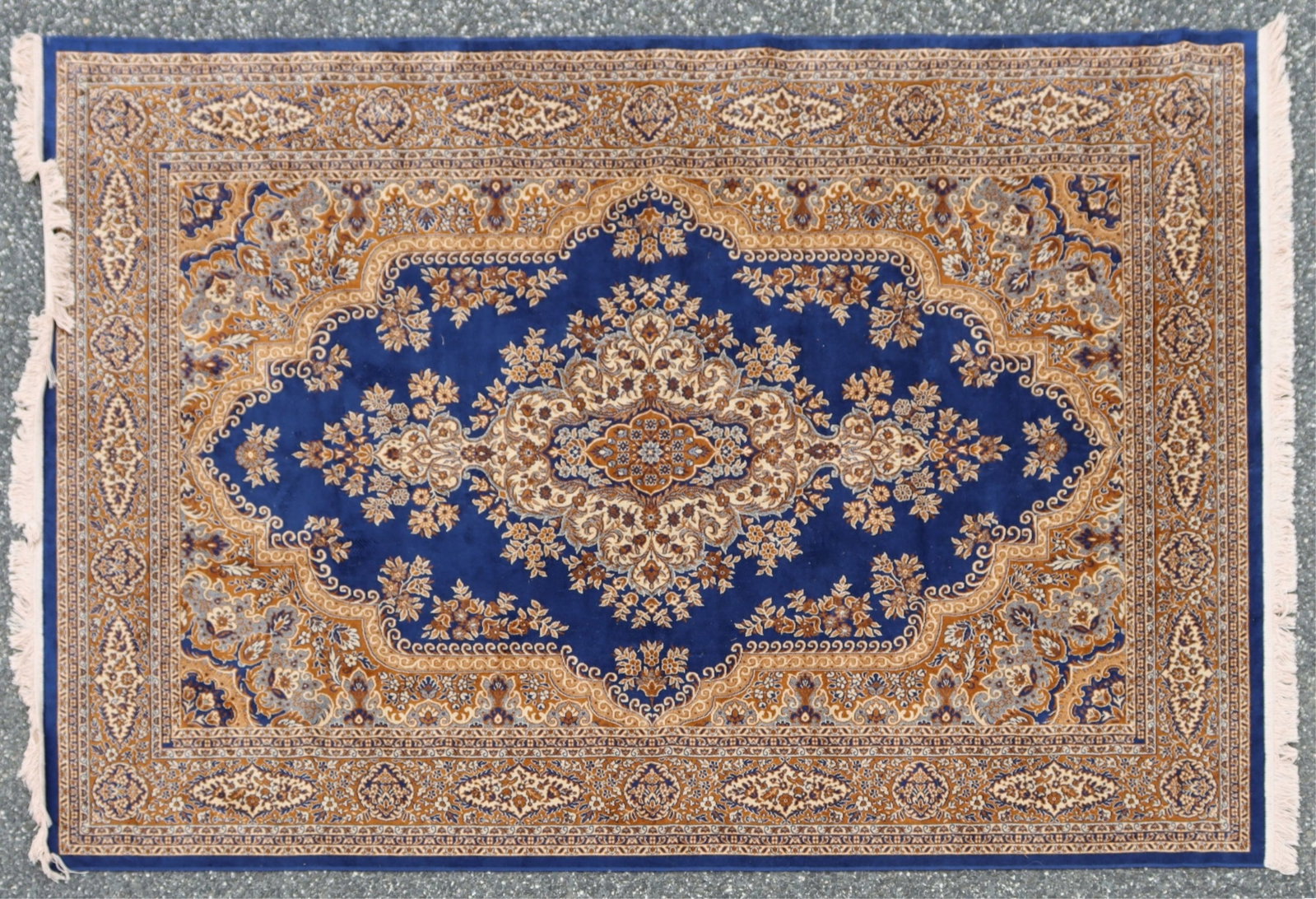 Persian Kashan Style Rug 5-2 x 7-6 (1 of 10)