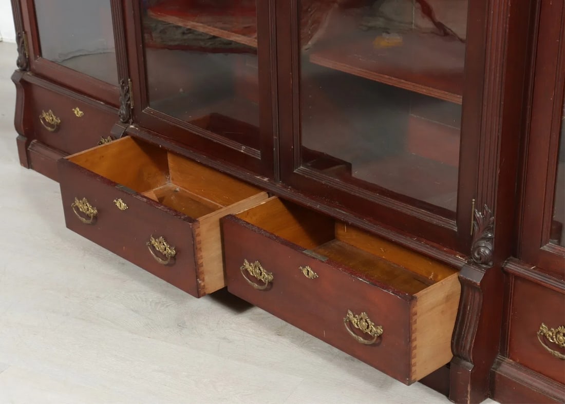 Regency Style Breakfront - 4