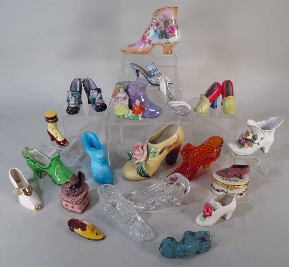 Group of Collectable Shoes, 19th/20th cent. (1 of 3)