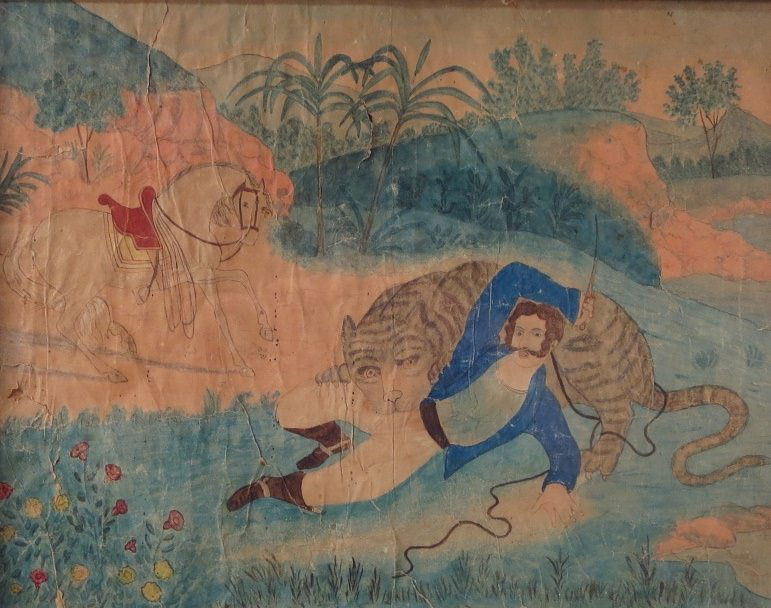 Likely English, "Pedro Valdi", 18/19 C., watercolor (1 of 3)