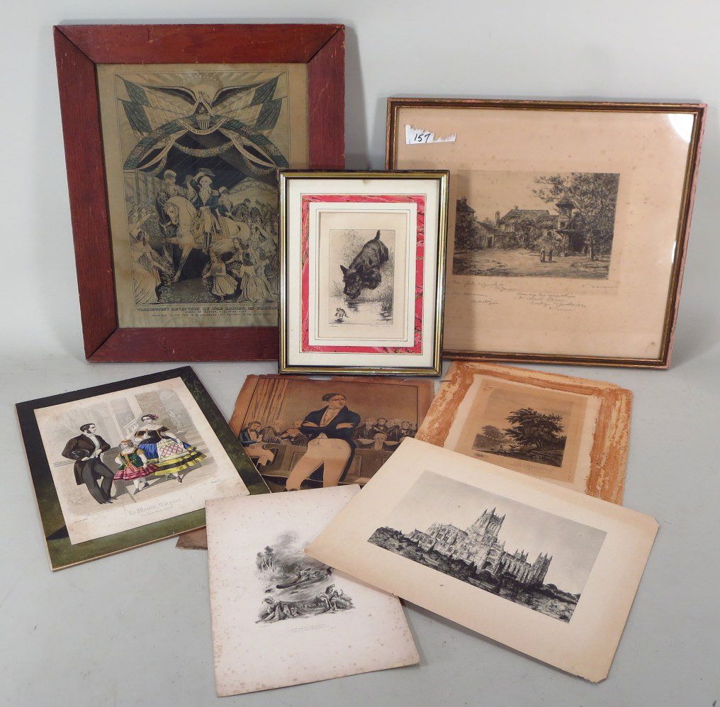 Group of Prints, 19th/20th cent (1 of 3)