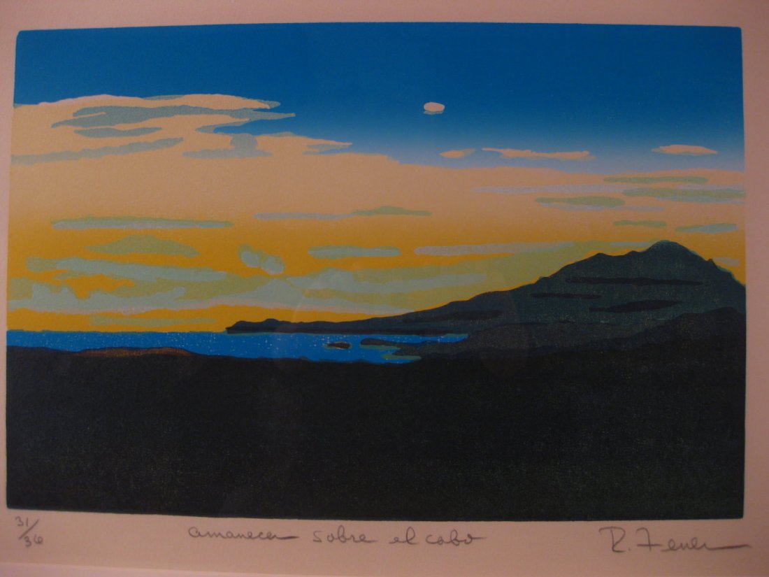 Rafael Ferrer, 'Amaneca Sobre el Cabo,' lithograph (1 of 5)