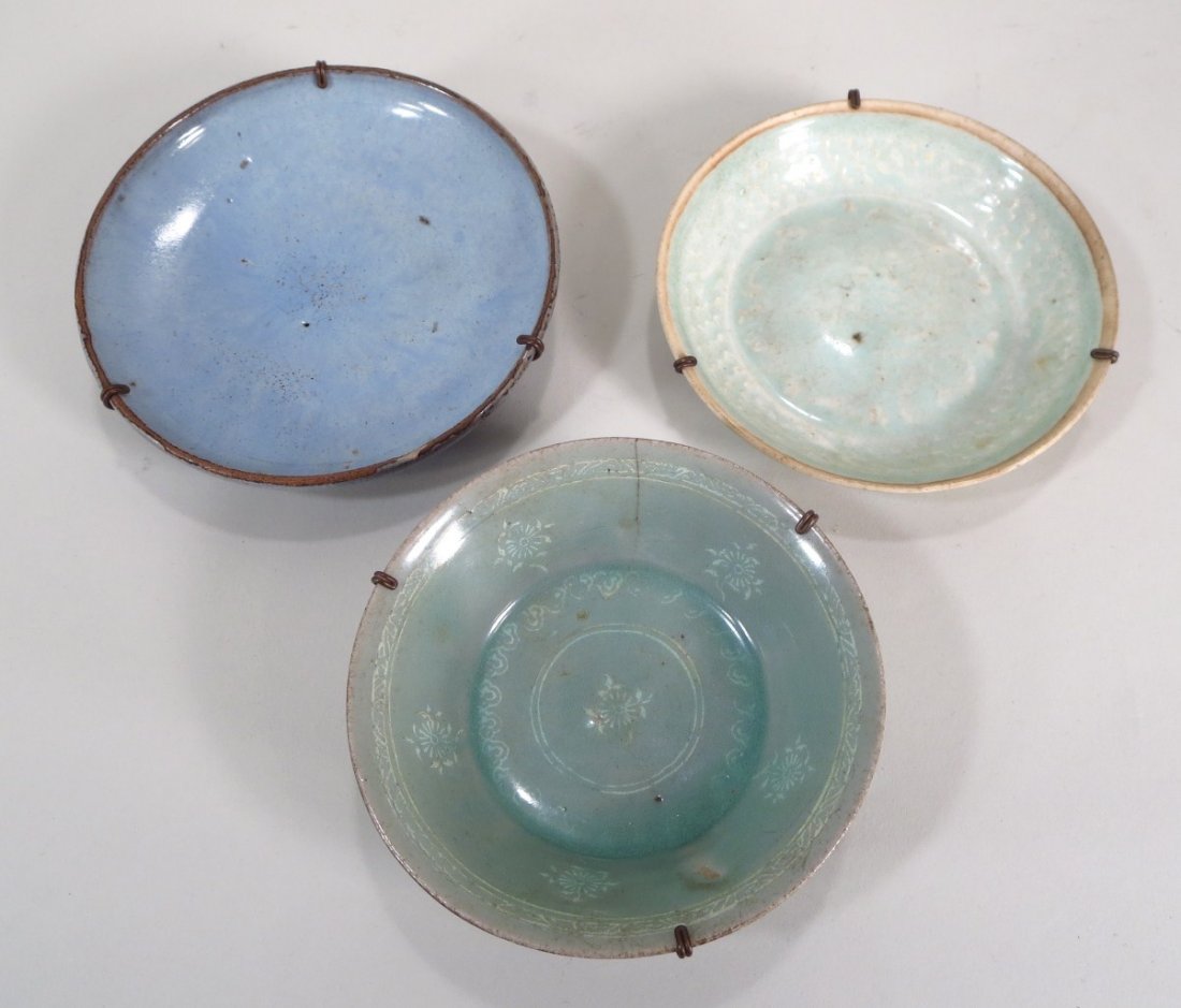 3 Small Asian Serving Dishes/Bowls, 10-15th C. (1 of 6)