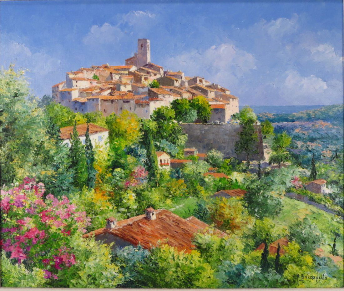 R. Bolzonello, Landscape, 20th C. (1 of 7)