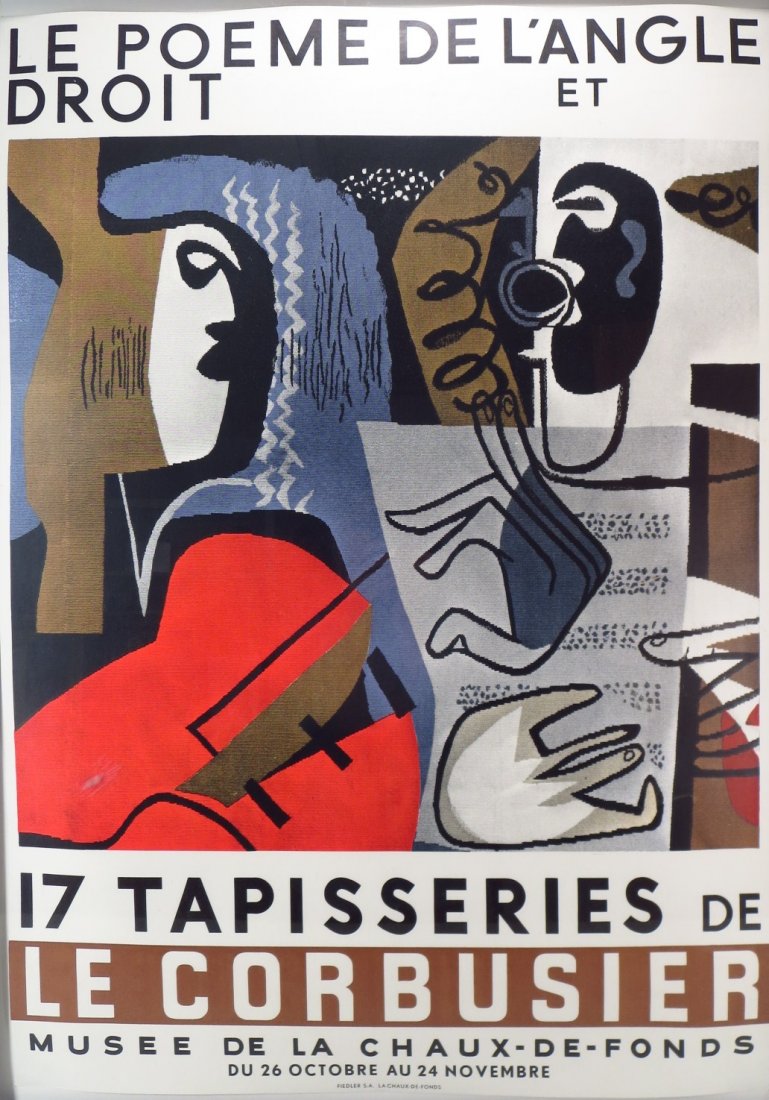 Le Corbusier, Fr/Sw, "Le Poeme [É]", 1957, poster (1 of 5)